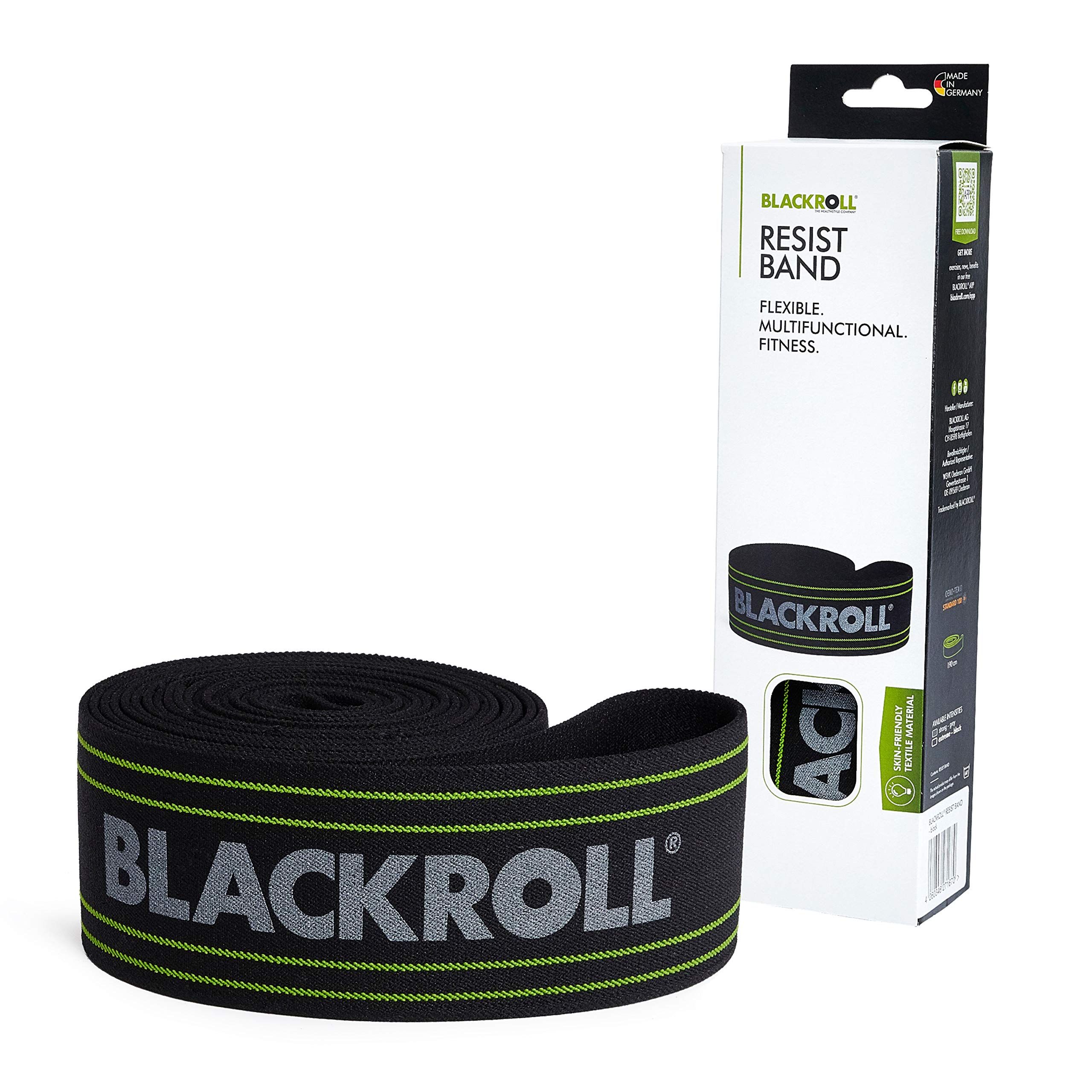 BLACKROLL - Premium Multi Resistance Bands Set for Strength Training, Muscle Recovery & Mobility Workouts | Home Gym Equipment for Men & Women | Perfect for Yoga, Pilates, CrossFit & Physical Therapy