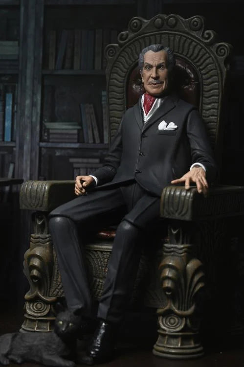 Vincent Price Ultimate Action Figure by NECA - Horror Movie Collectible for Fans & Display Scenes