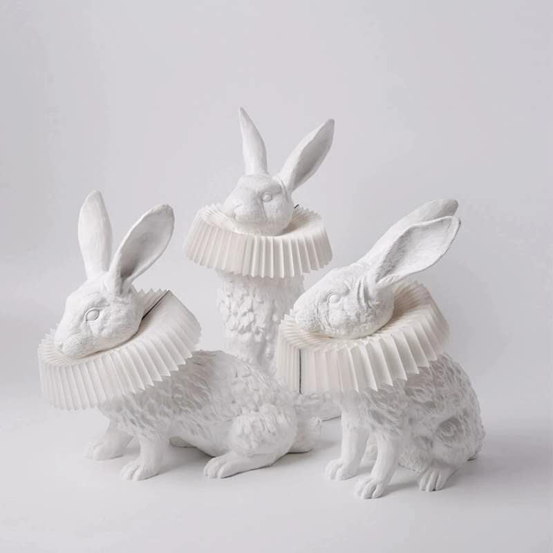 Rabbit X Table Lamp - Modern LED Nightstand Light for Bedroom, Living Room & Office - Perfect for Reading, Relaxing & Decor