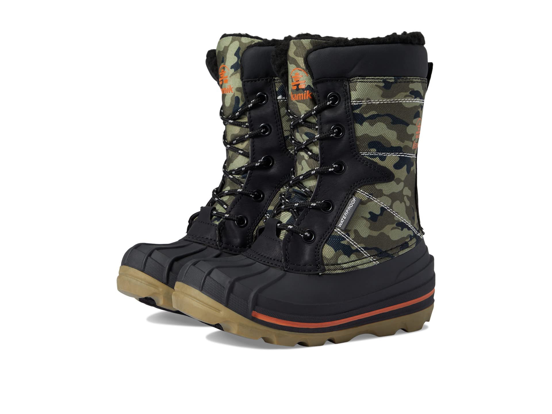 Kamik Boys' Snow Boots - Waterproof Winter Boots for Kids, Cold Weather & Snow Play, Outdoor Activities & School