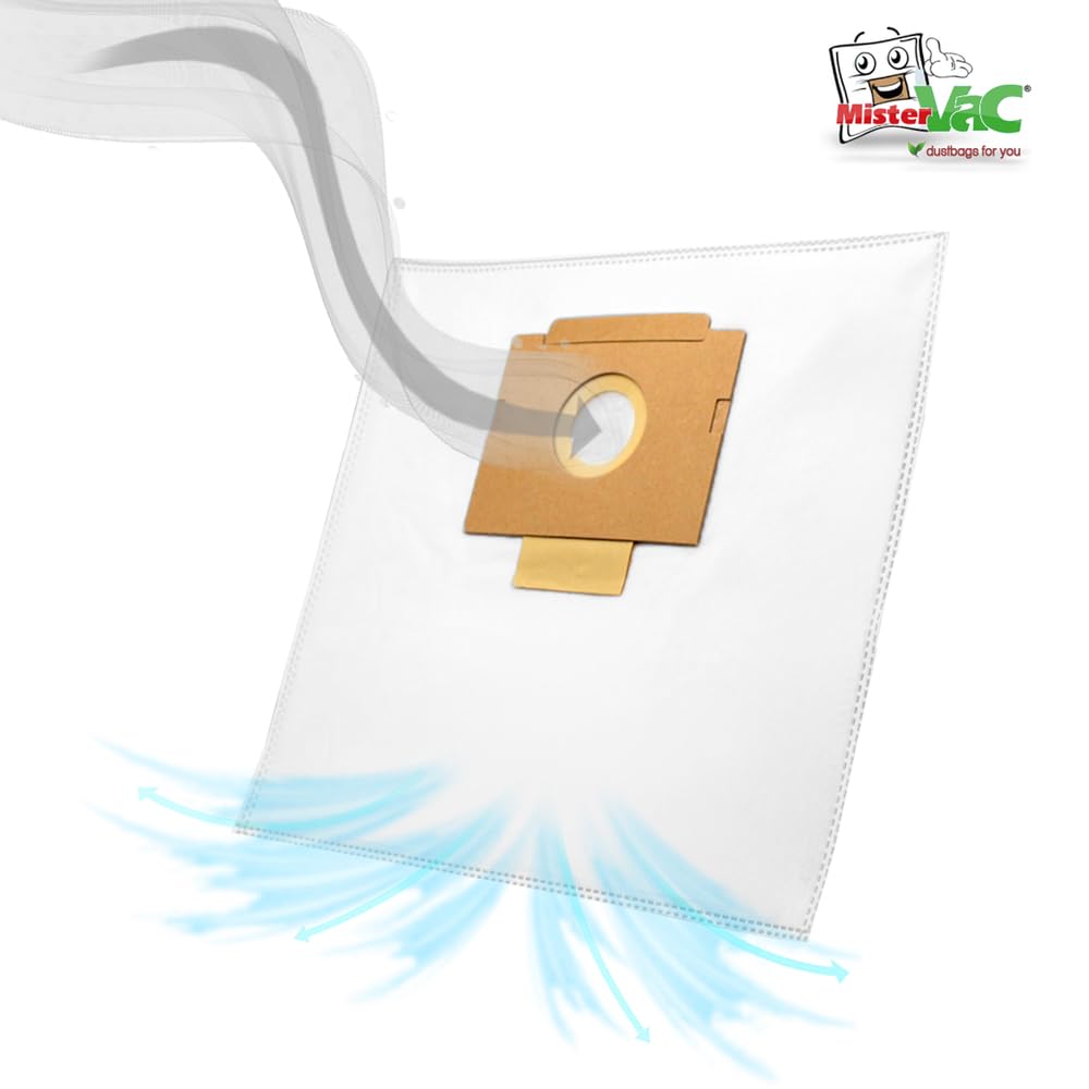 40-Pack Replacement Vacuum Cleaner Bags - Compatible with Fakir SC Öko Power - Durable & Eco-Friendly for Home Cleaning