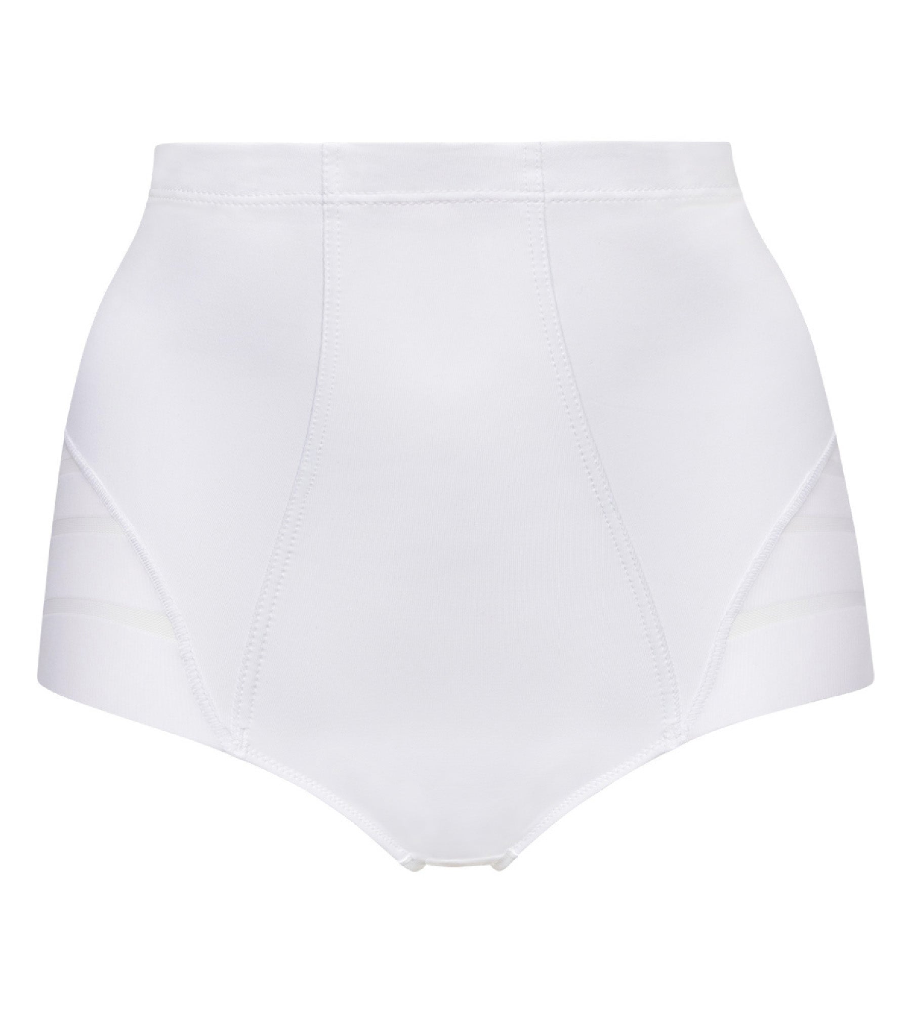 High Waist White Culotte Slimming Panties - Dim Silhouette Elegance for Women | Comfortable Shapewear for Everyday Wear & Special Occasions