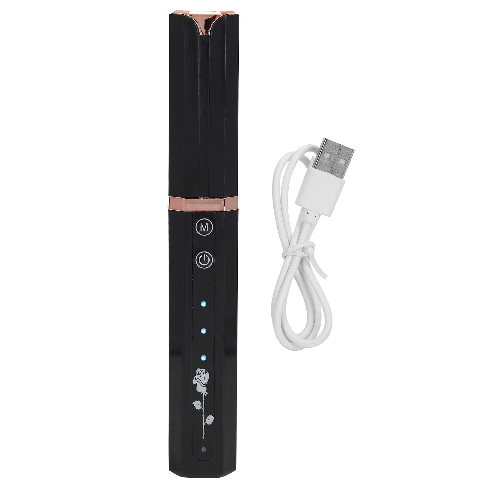 Tiiyee USB Rechargeable Heated Eyelash Curler - 3 Adjustable Temperature Settings, Professional Lash Curling Tool for Women, Portable Travel Makeup Essential with Fast Heating | Perfect for Home, Travel & Salon Use
