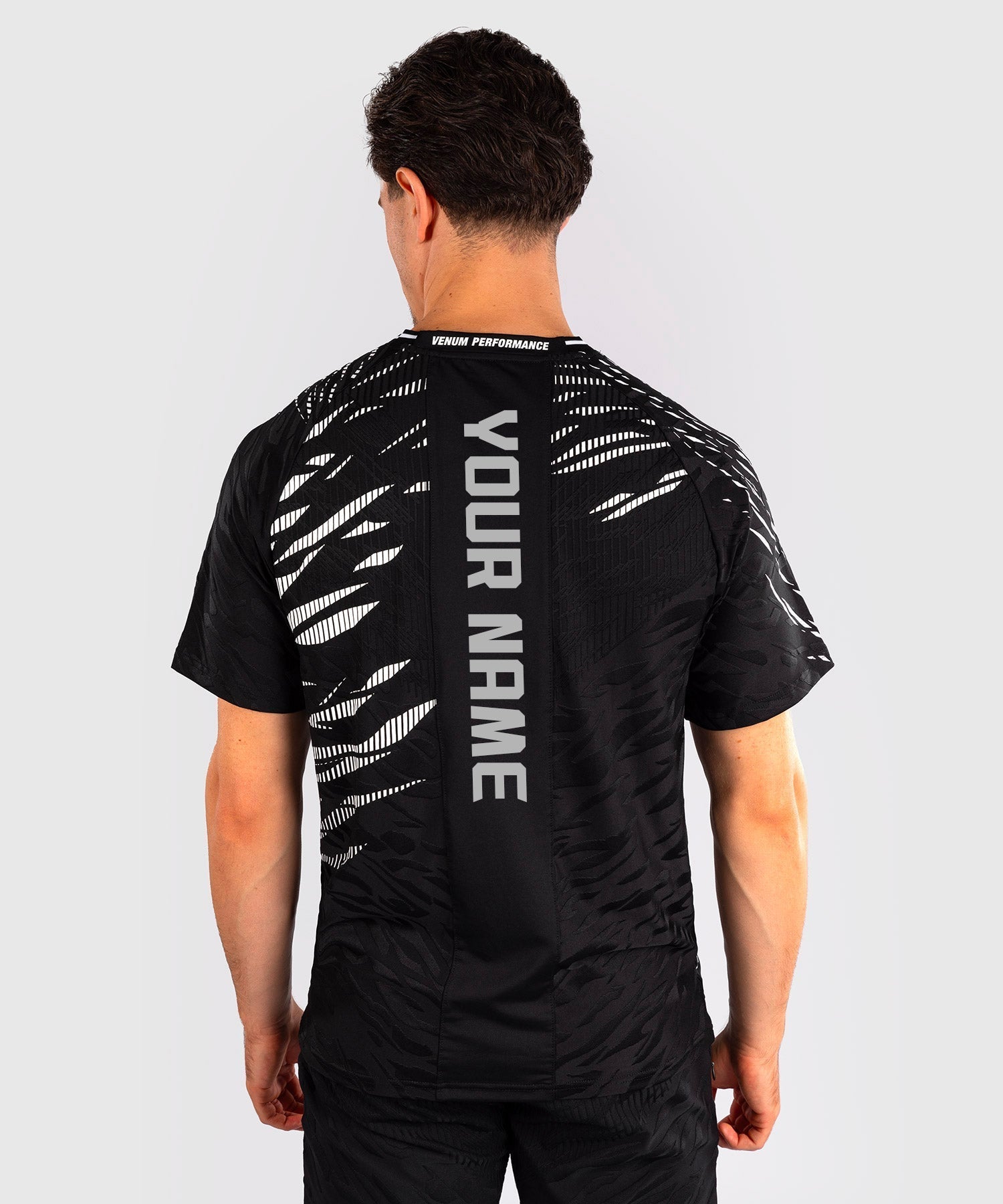 Venum UFC Fusion Authentic Personalized Men's Fight Night Walkout Jersey - Black | MMA Training, UFC Events & Sports Fan Apparel