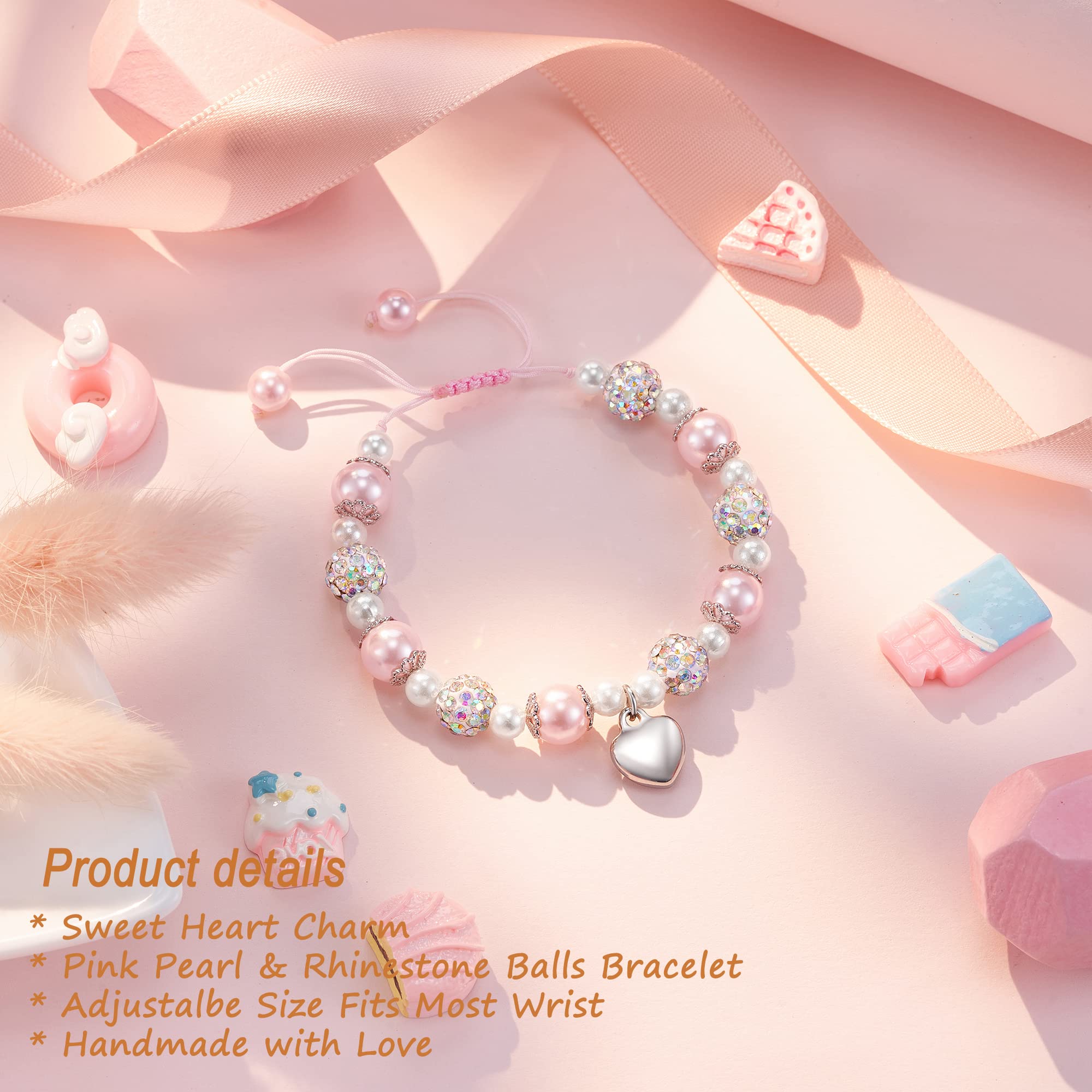 HGDEER Natural Stone Beaded Bracelet for Women & Teen Girls - Trendy Birthday Gift with Inspirational Quote Card | Boho Chic Jewelry for Everyday Wear & Special Occasions