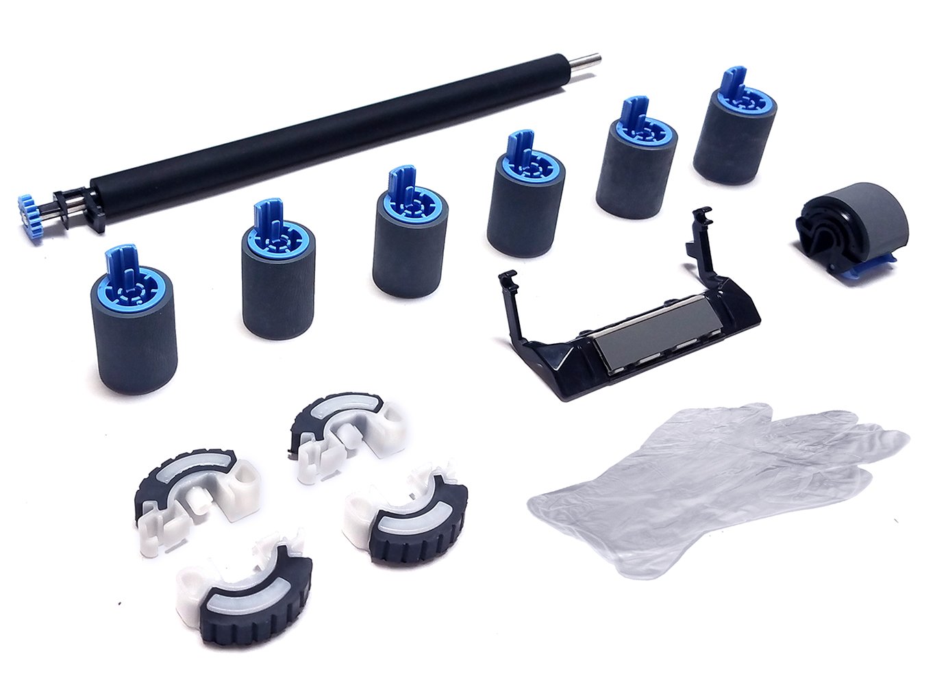 Altru Print 4000-RK13-AP Deluxe Replacement Roller Kit for HP LaserJet 4000/4050 & Canon LBP1760/P370 Printers - Includes Transfer Roller, Tray 1 Roller Kit, Tray 2-4 Feed/Separation Rollers & Pickup Rollers - Compatible with 110V - Perfect for Office Printing & High-Volume Document Processing