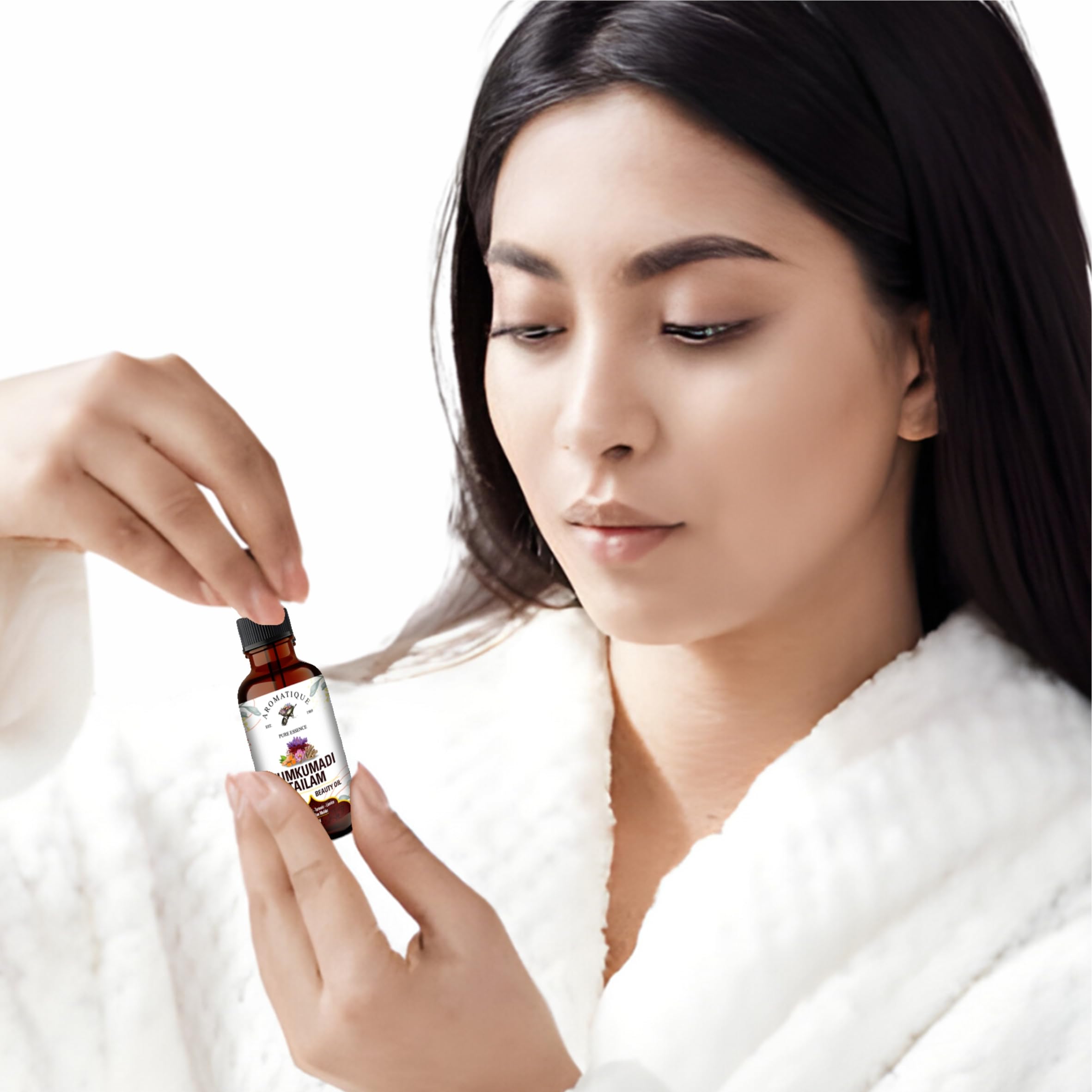Kumkumadi Face Oil 30ml - Ayurvedic Treatment for Scars, Blemishes, Wrinkles, Fine Lines & Acne | Skin Brightening & Glowing Complexion | Perfect for Nighttime Skincare & Daily Radiance Boost