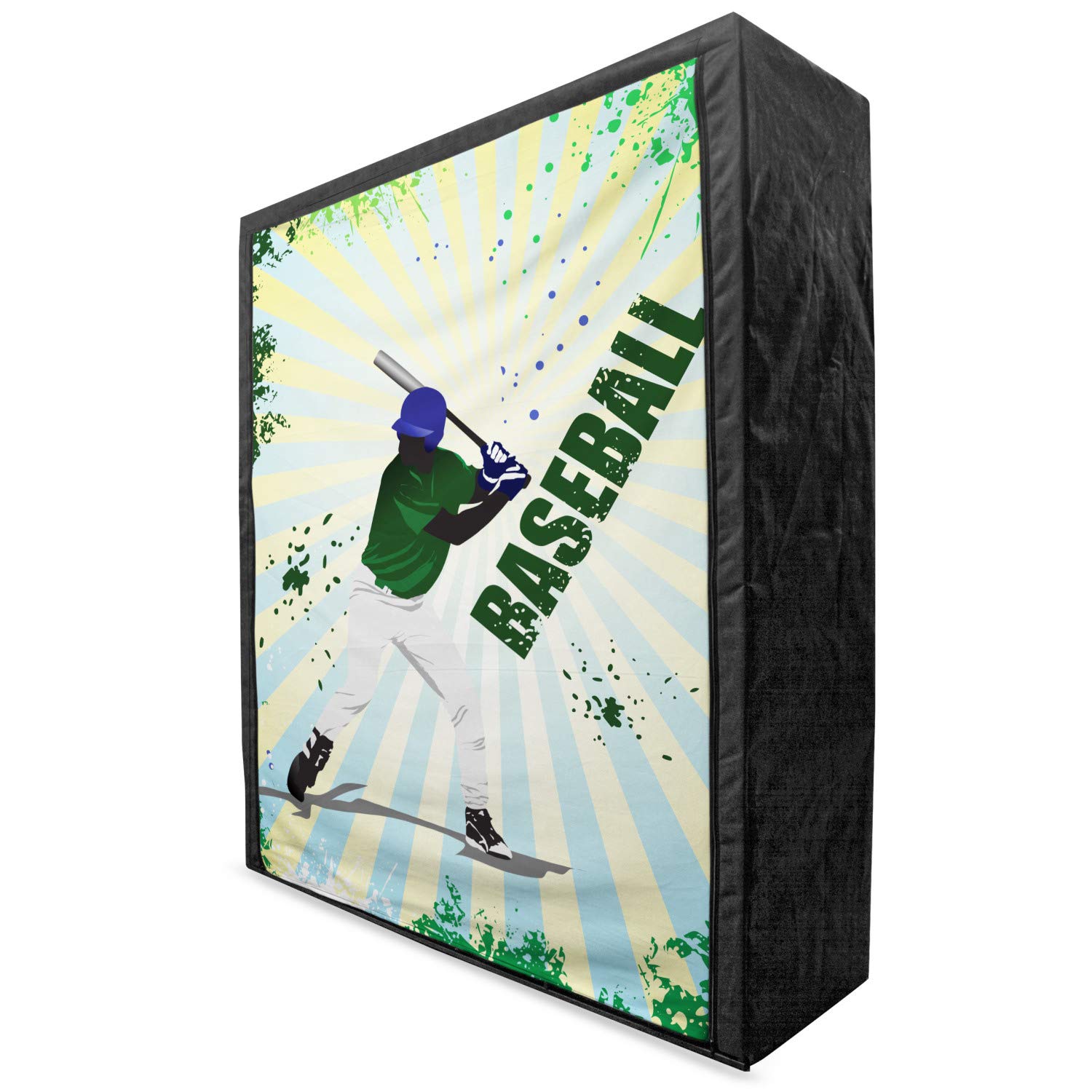 Ambesonne Baseball Portable Fabric Wardrobe - 59