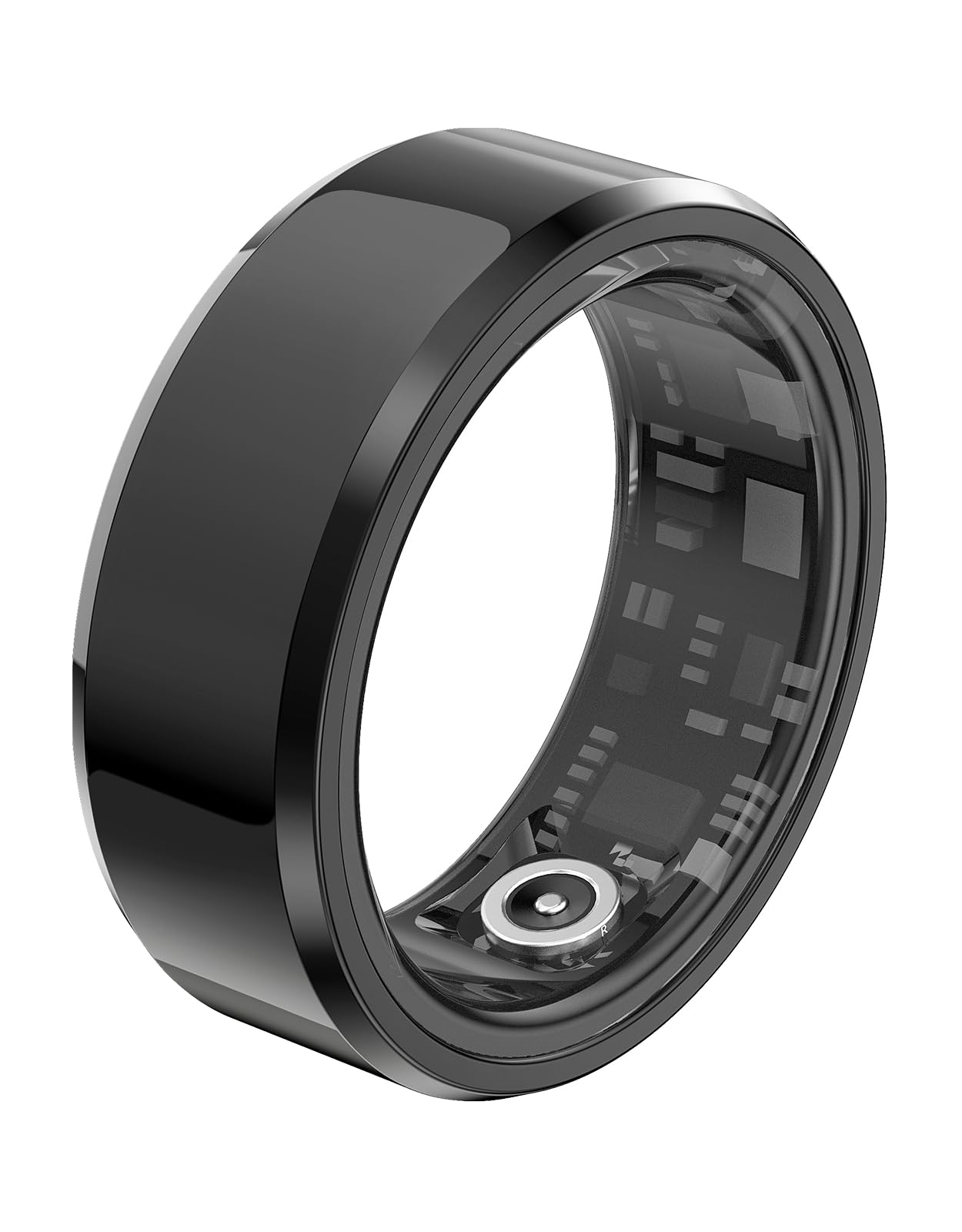 Smart Ring Fitness Tracker for Women & Men - Heart Rate Monitor, Blood Oxygen, Sleep & Step Tracker, IP68 Waterproof Activity Tracker - Perfect for Workouts, Running & Daily Health Monitoring (Black, 3 Pack)
