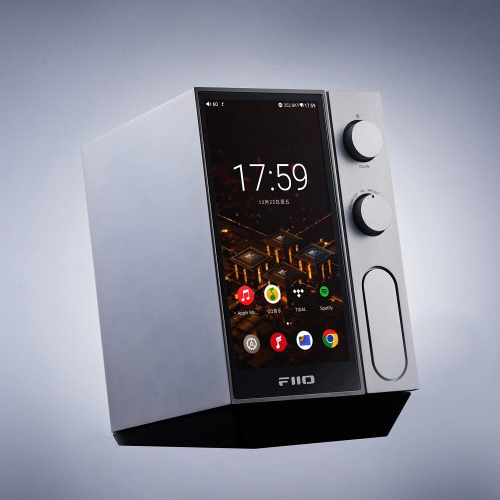 FiiO R9 Flagship Digital Media Streamer with Dual ES9038PRO DAC Chips - High-Resolution Audio Player for Home Theater & Studio Recording
