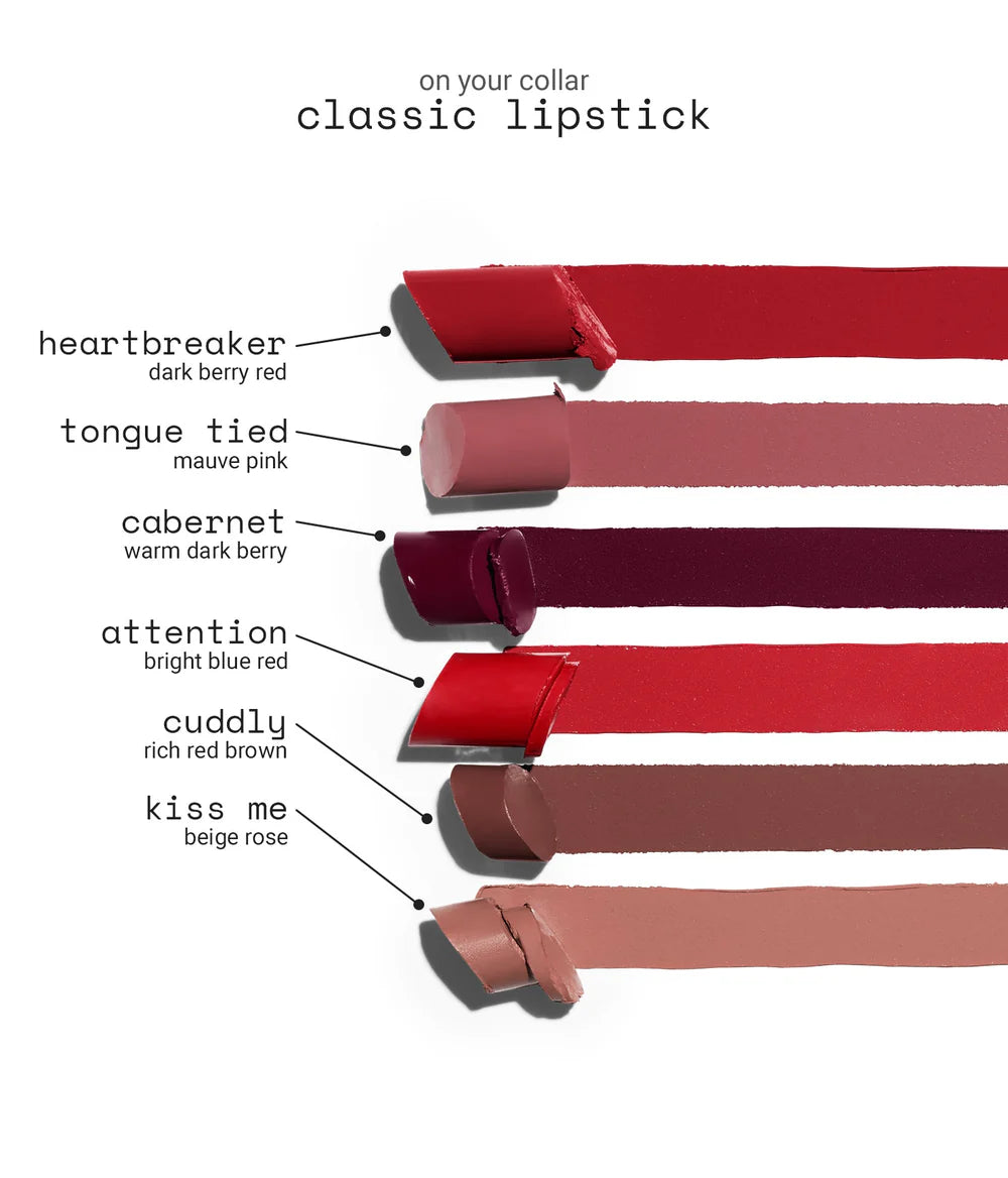 R.E.M. Beauty Classic Lipstick - Long Lasting Matte Lipstick for Women, Hydrating & Non-Drying Formula | Perfect for Everyday Wear, Date Night & Special Occasions