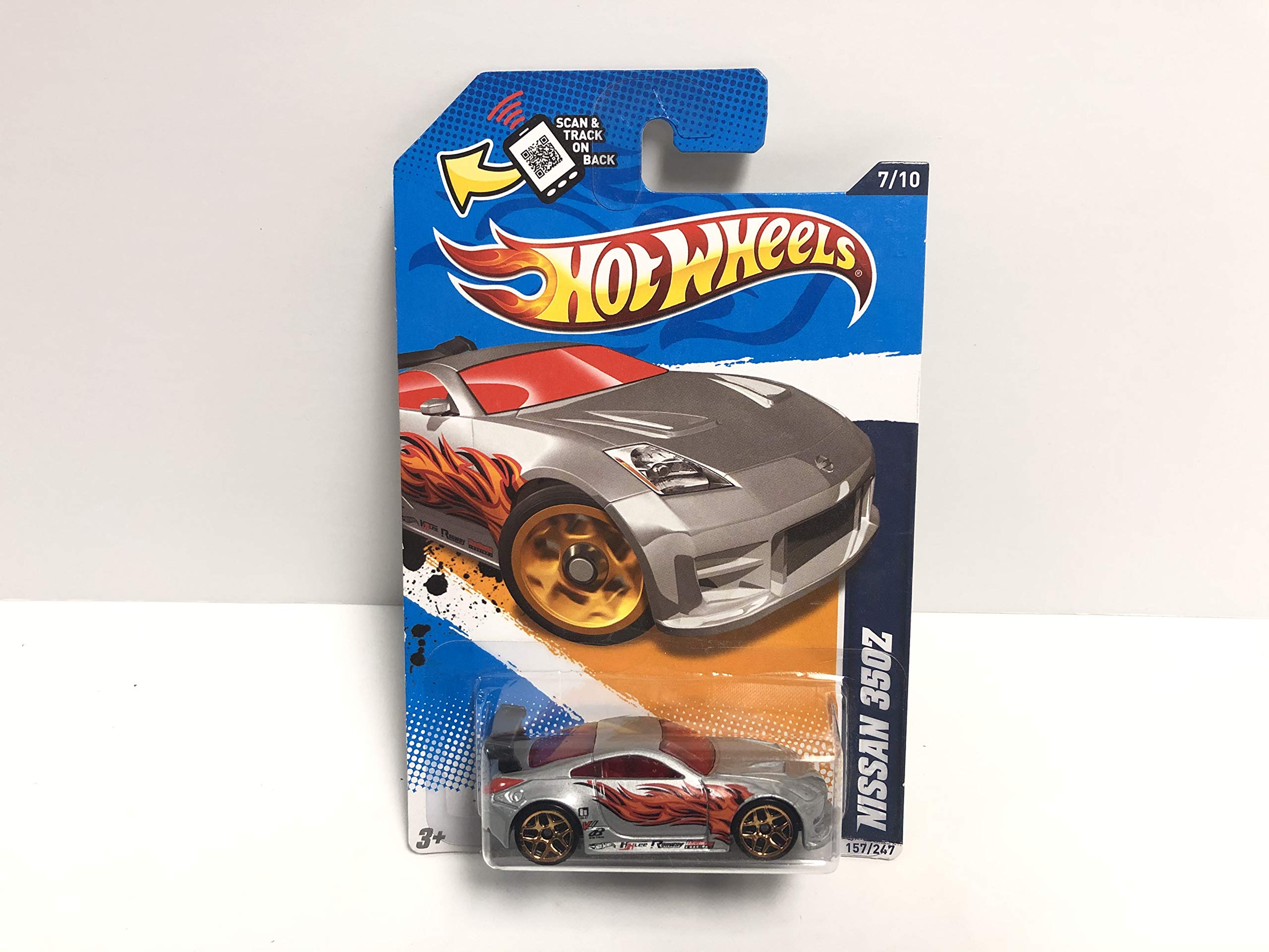 Hot Wheels 1/64 Scale Diecast Car - 300Z Heat Fleet 2012 (No. 157) | Collectible Toy Car for Kids & Adults | Perfect for Display, Racing Games & Gift Giving