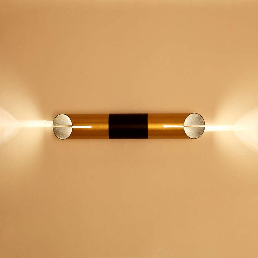 Modern Wall Lamp - Up Down Iron Art Sconce with Spotlight for Living Room, Bedroom, Hallway & Bathroom | Indoor Decorative Wall Lighting for Home & Office Spaces