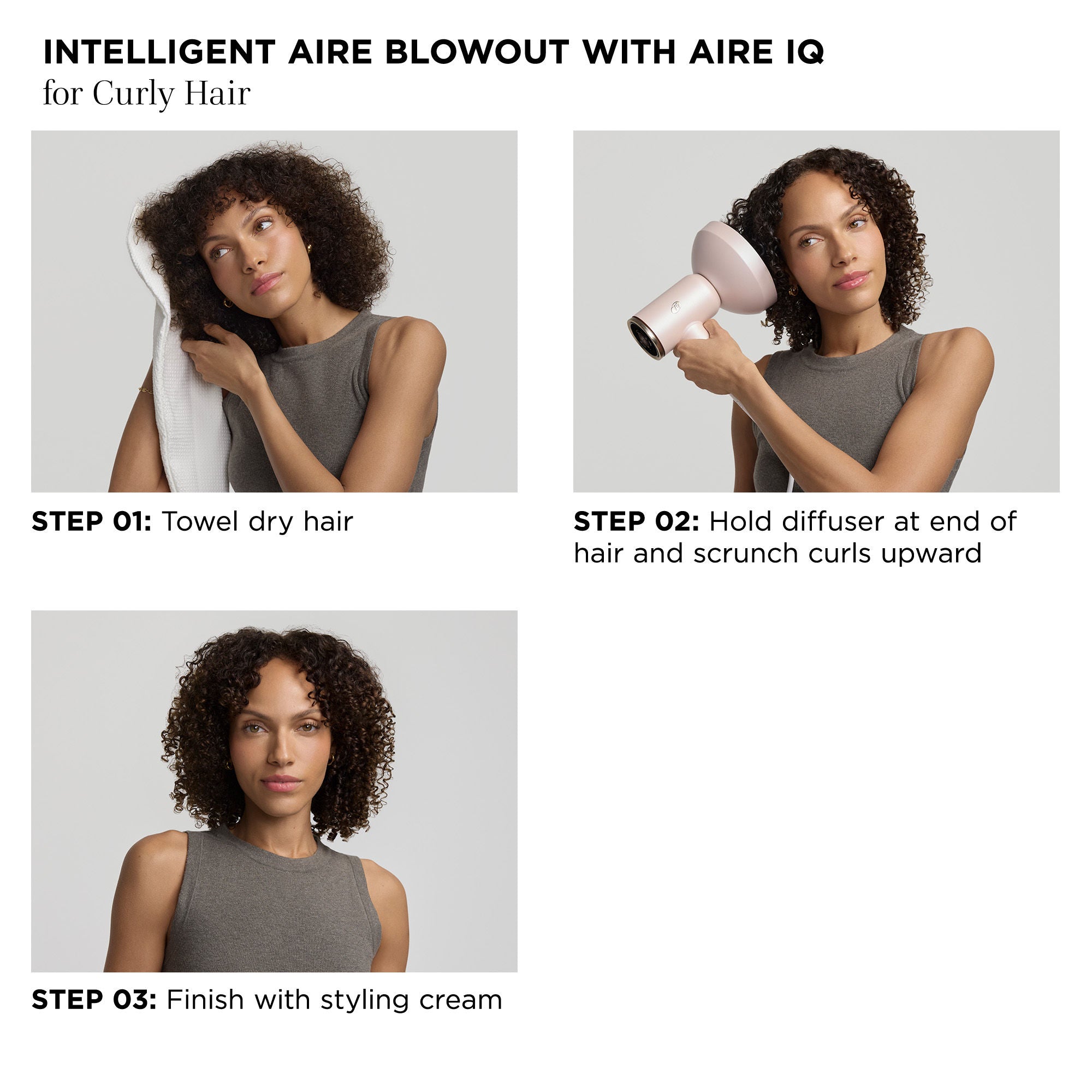 Aire IQ Intelligent Hair Dryer - Fast Drying, Lightweight & Quiet for Salon-Quality Styling at Home - Perfect for Travel, Daily Use & Professional Stylists