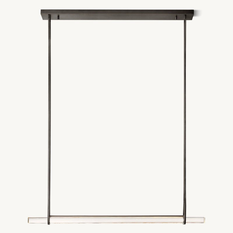 Modern Single Bar Linear Chandelier 60