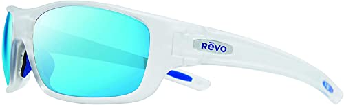 Matte Crystal Frame With Revo H20 Blue Lens