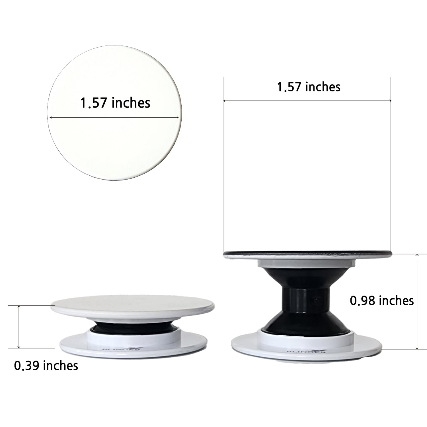 Sparkling Heart Phone Grip Holder & Stand - Universal Phone and Tablet Accessory for Hands-Free Viewing, Perfect for Watching Videos, Taking Selfies, and Video Calls