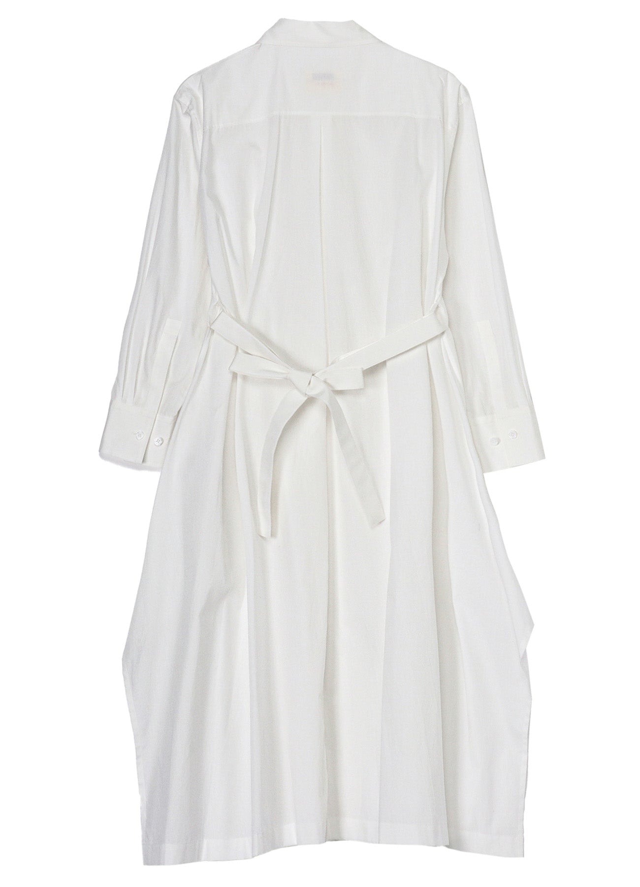 Soft Cotton Broadcloth Draped Shirt Dress for Women - Casual & Elegant Style for Office, Date Night & Summer Outings