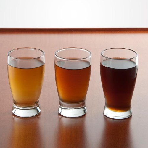 Anchor Hocking Barbary Beer Glass - 4.5 oz Clear Barware for Craft Beer, Cocktails & Home Brewing - Perfect for Pubs, Bars & Home Entertaining