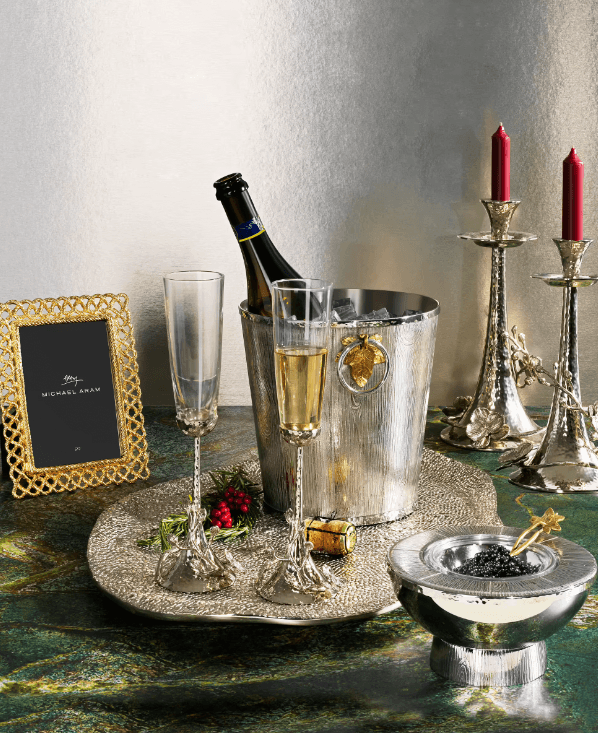 Elegant White Orchid Toasting Flute Set - Wedding Champagne Glasses for Bridal Showers, Anniversaries & Romantic Celebrations