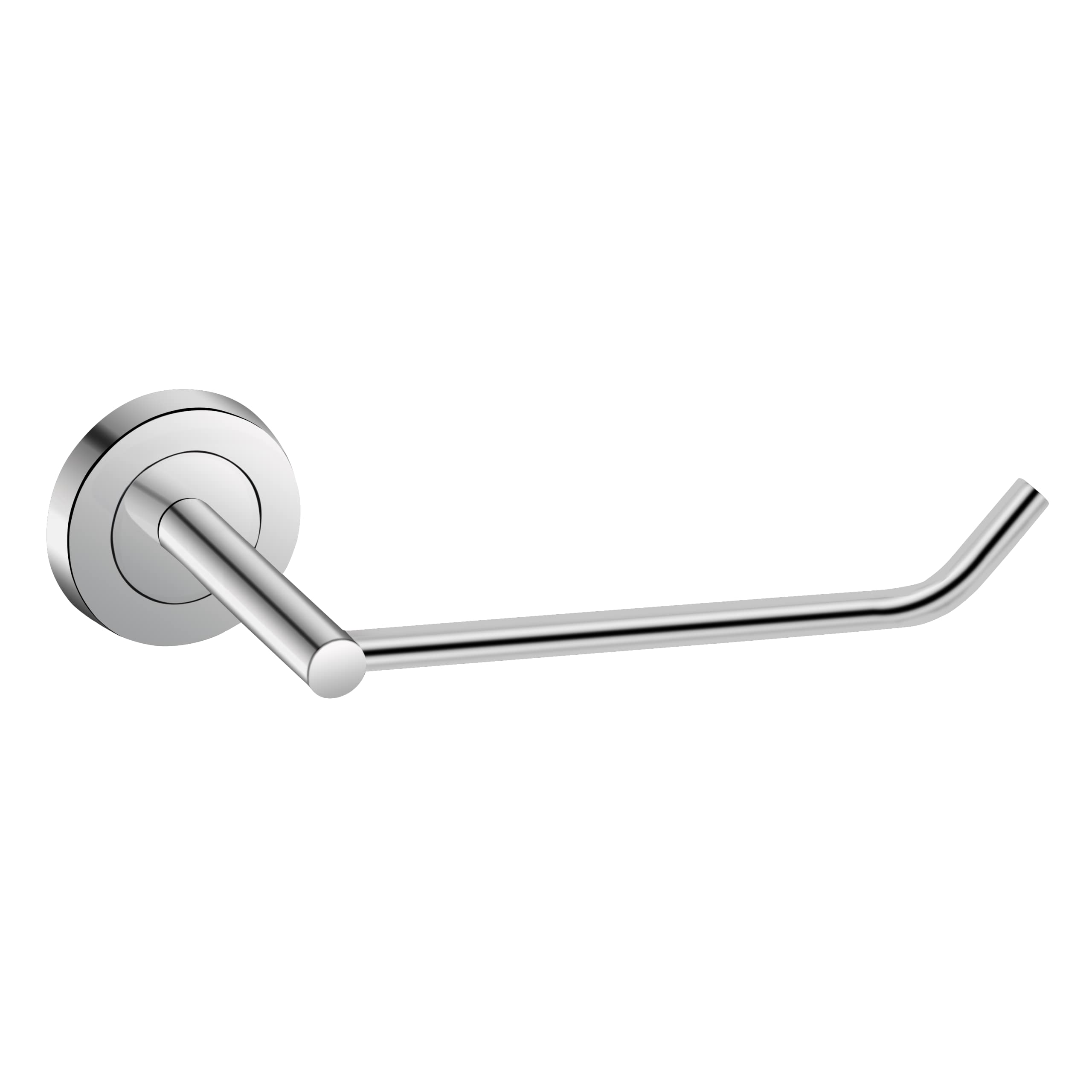 Plantex Stainless Steel Toilet Paper Holder - Chrome Bathroom Tissue Roll Dispenser - Durable & Rustproof for Home, Office, Hotel & RV Use