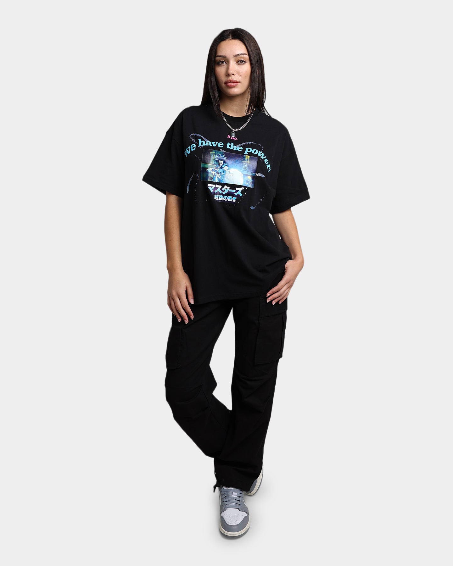Mattel We Have The Power T-Shirt - Black Advisory Board Crystal X Graphic Tee for Women & Men | 80s Nostalgia, Cartoon Lover Gift, Casual Wear