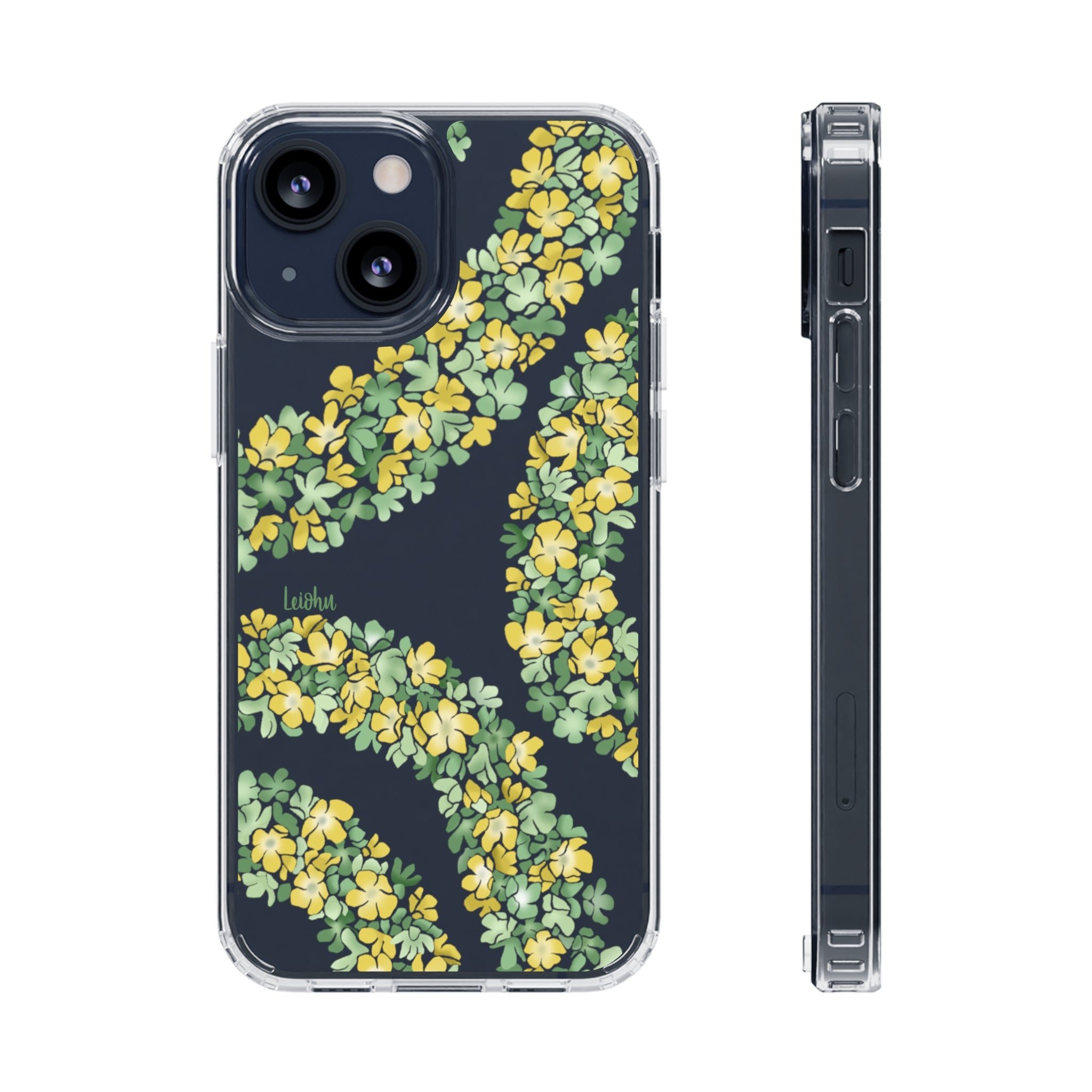 Double Pakalana Clear Phone Case - Slim Protective Cover for iPhone & Samsung - Perfect for Everyday Use & Travel