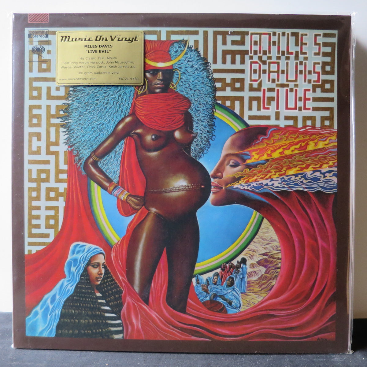 Miles Davis 'Live Evil' 180 Gram Vinyl 2LP Record - Limited Edition Jazz Album for Audiophiles & Music Collectors - Perfect for Home Listening & Vinyl Enthusiasts