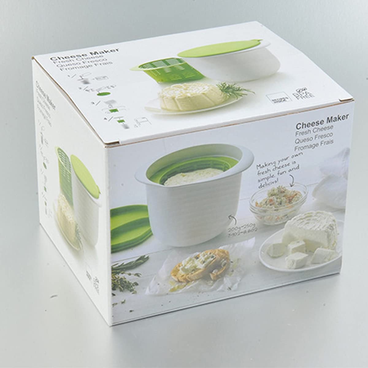 Microwave Cheese Maker Kit - DIY Homemade Cheese Maker for Mozzarella, Cheddar & More | Perfect for Family Cooking, Pizza Toppings & Party Snacks