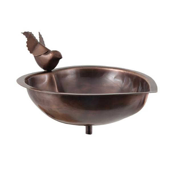 Heart Shaped Birdbath for Garden - Outdoor Decorative Bird Bath with Stand, Perfect for Attracting Birds to Your Backyard or Patio