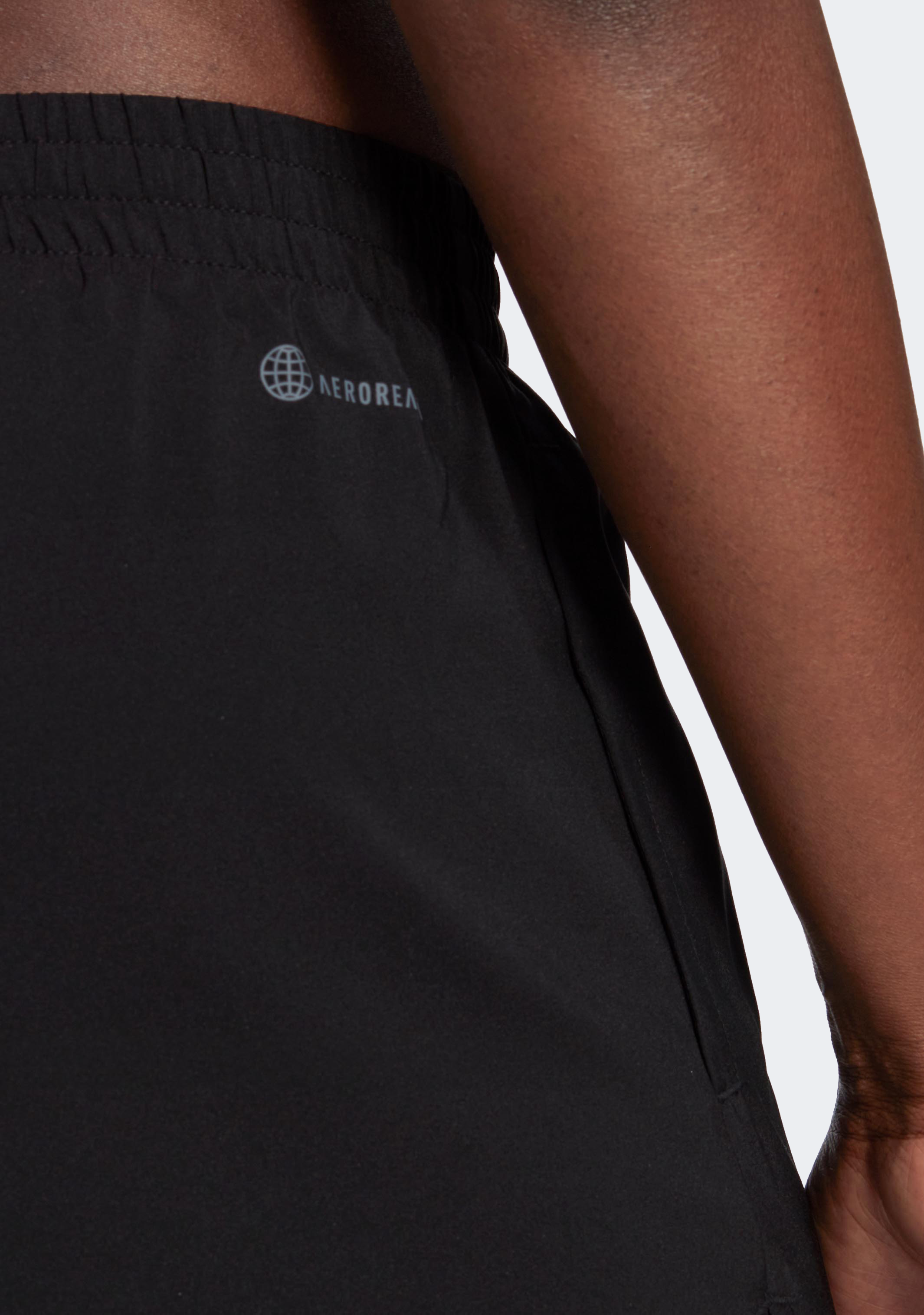 Adidas Women's Aeroready 2-in-1 Running Shorts with Liner - Moisture-Wicking Workout Shorts for Gym, Yoga & Outdoor Activities