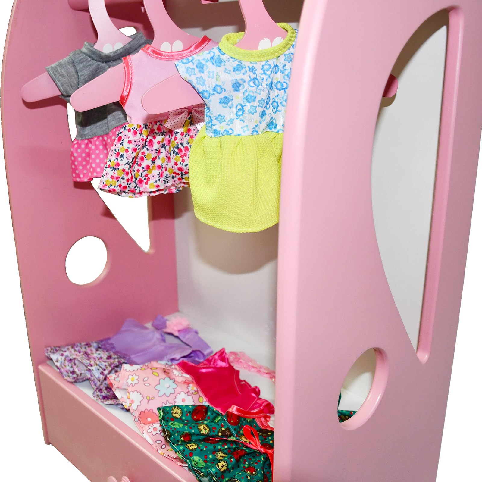 6 Sets Baby Doll Clothes for 10-12 Inch Girl Dolls - Cute Dresses & Accessories for American Girl Dolls | Perfect for Dress-Up, Role Play & Collecting