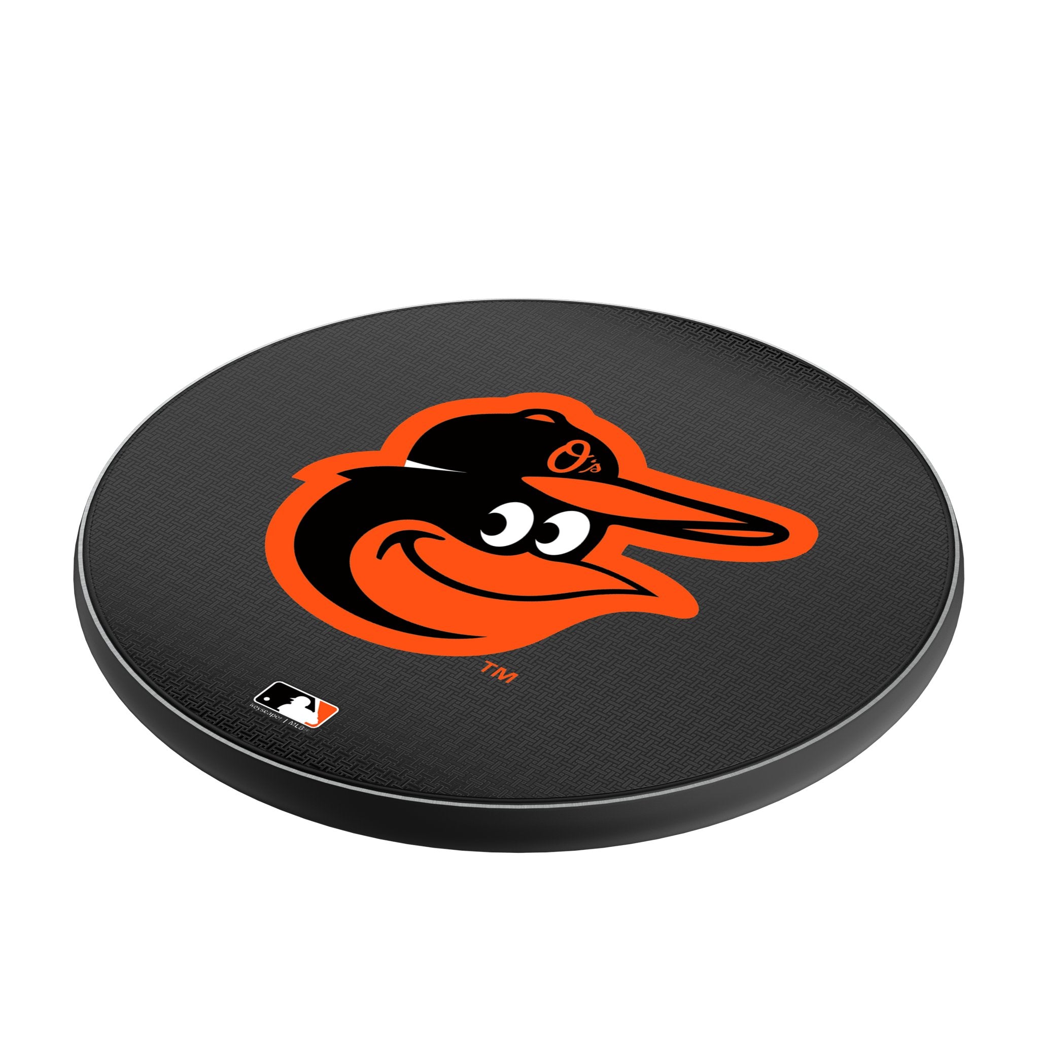 Baltimore Orioles Wireless Charger 15W Fast Charging Pad - Perfect for Bedside, Office & Travel