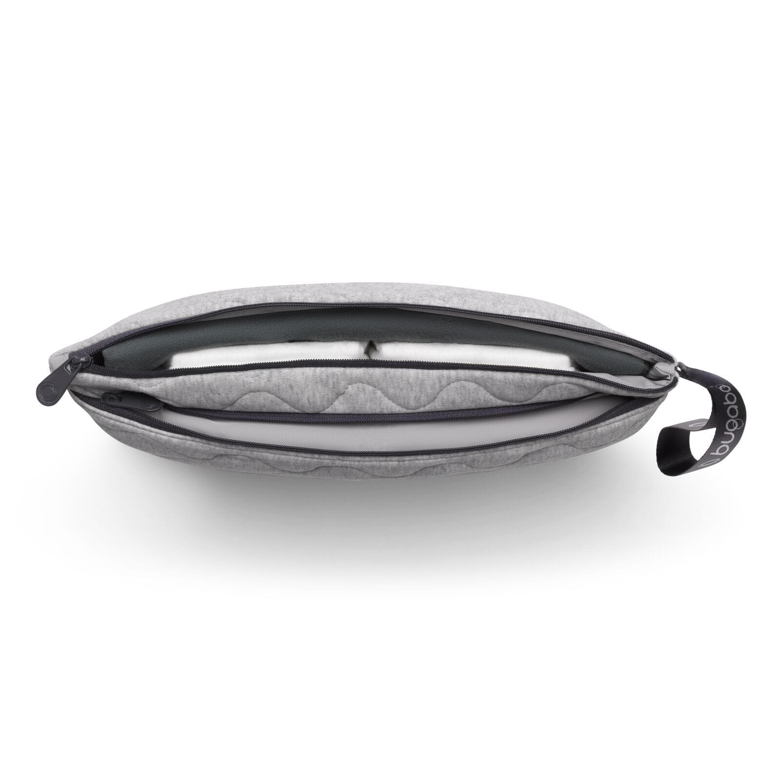 Bugaboo Changing Clutch Light Grey Mélange - Stylish Diaper Bag for Parents | Perfect for Travel, Nursery & On-the-Go Baby Care