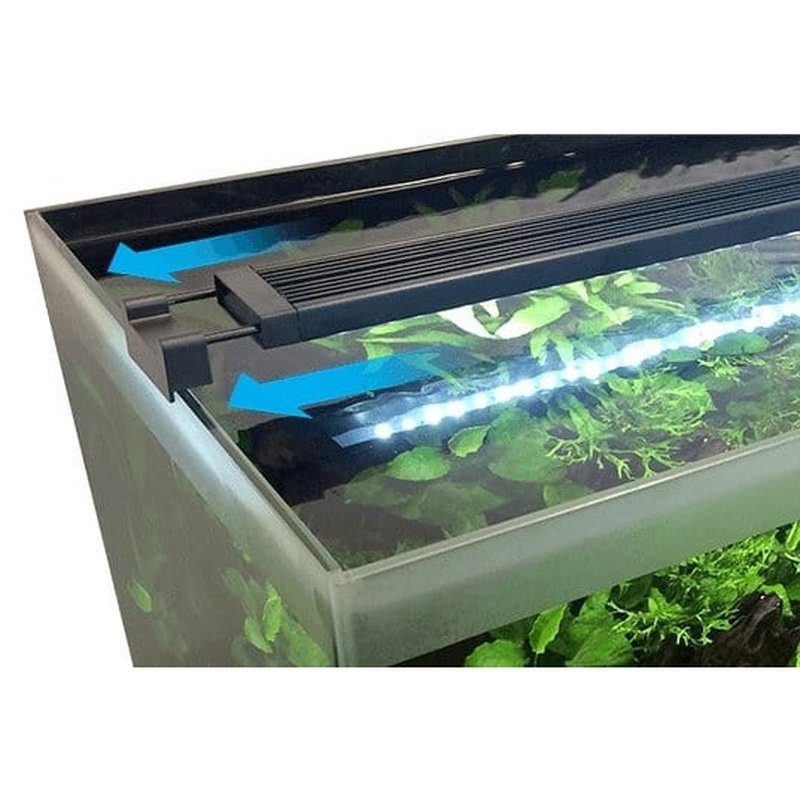 Fluval Aquasky 2.0 Bluetooth LED Aquarium Light - 25W, 83.5-106.5cm Adjustable Length for Fish Tanks - Perfect for Freshwater & Planted Aquariums