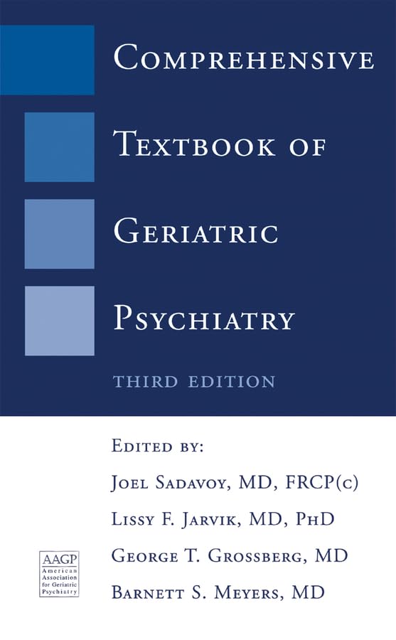 Comprehensive Textbook of Geriatric Psychiatry - Norton Professional Books | Essential Guide for Mental Health Professionals & Geriatric Care