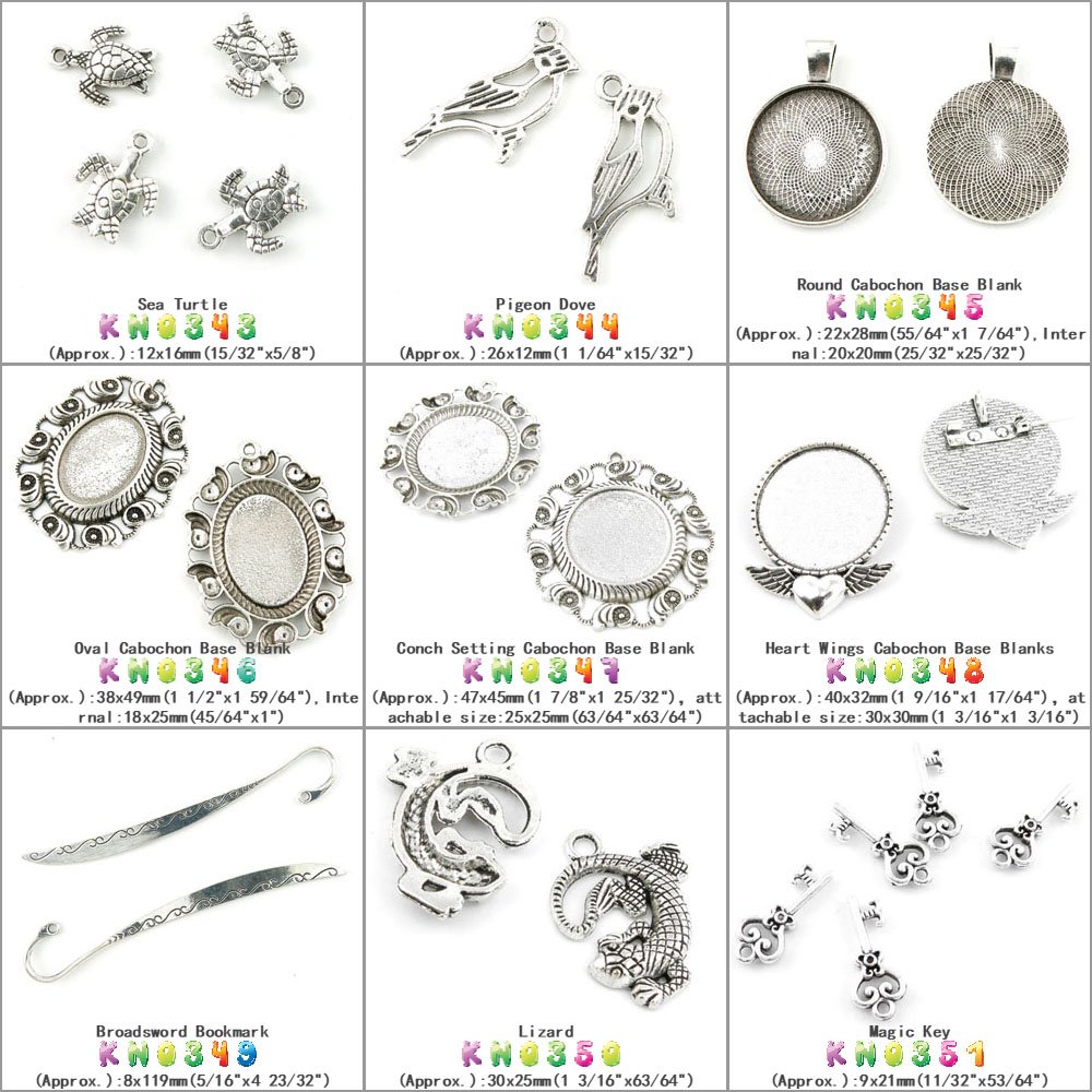 Wholesale Jewelry Making Charms & Pendant Findings - Loose Beads & Beading Supplies for DIY Necklaces, Bracelets, Earrings - Perfect for Crafters, Jewelry Designers & Hobbyists