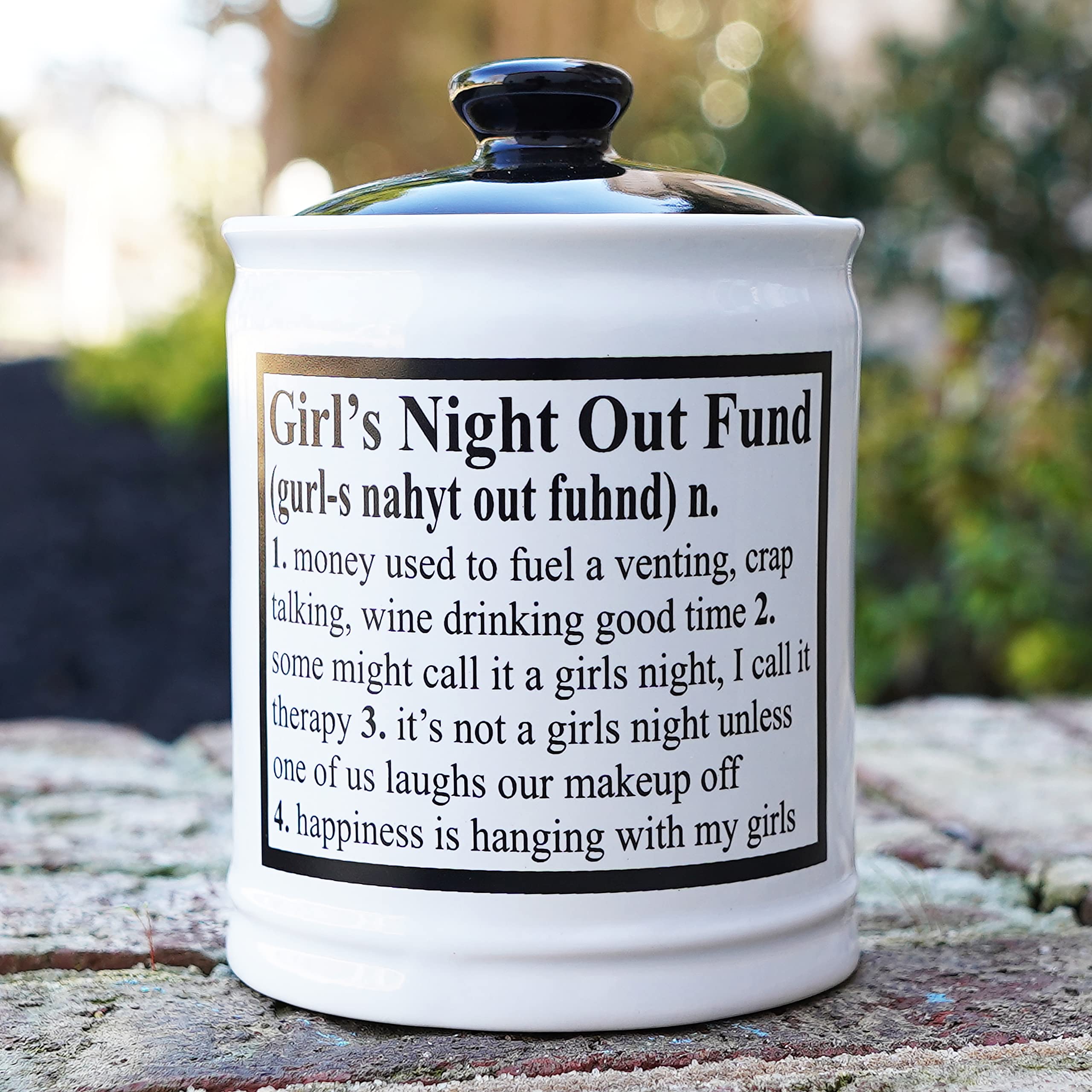 Best Gifts for Women - Cute Piggy Bank & Candy Jar for Girls Night Out, Birthday, Sister & Friend Gifts - Perfect for Parties, Home Decor & Savings