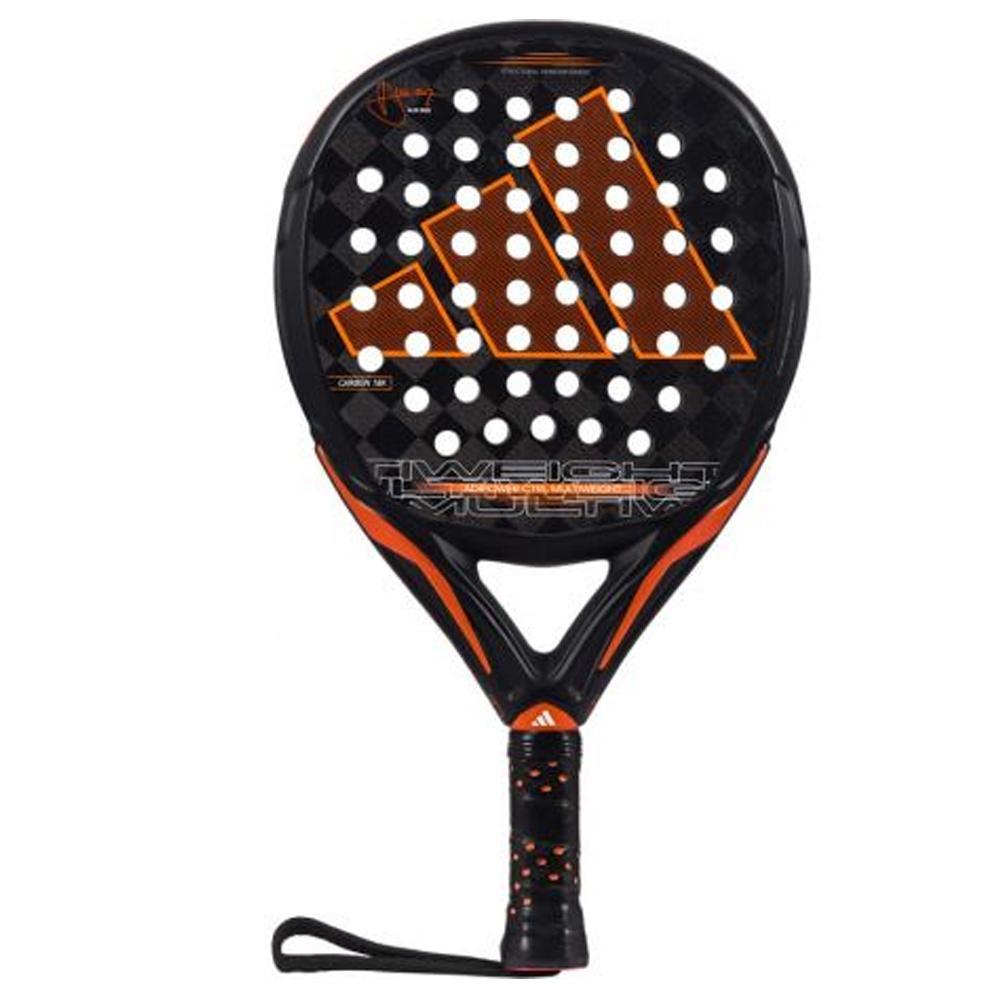 Adipower Multiweight Control 3.3 Padel Racket - Black & Orange - Perfect for Competitive Play & Training Sessions