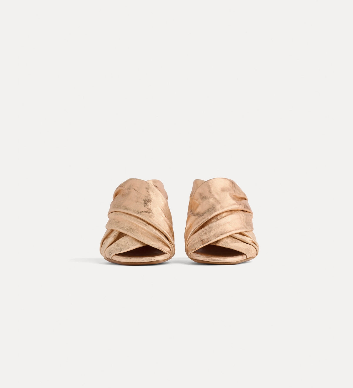 Comfortable Crossover Sandals for Women - Copper Color | Perfect for Beach, Walking & Casual Outfits