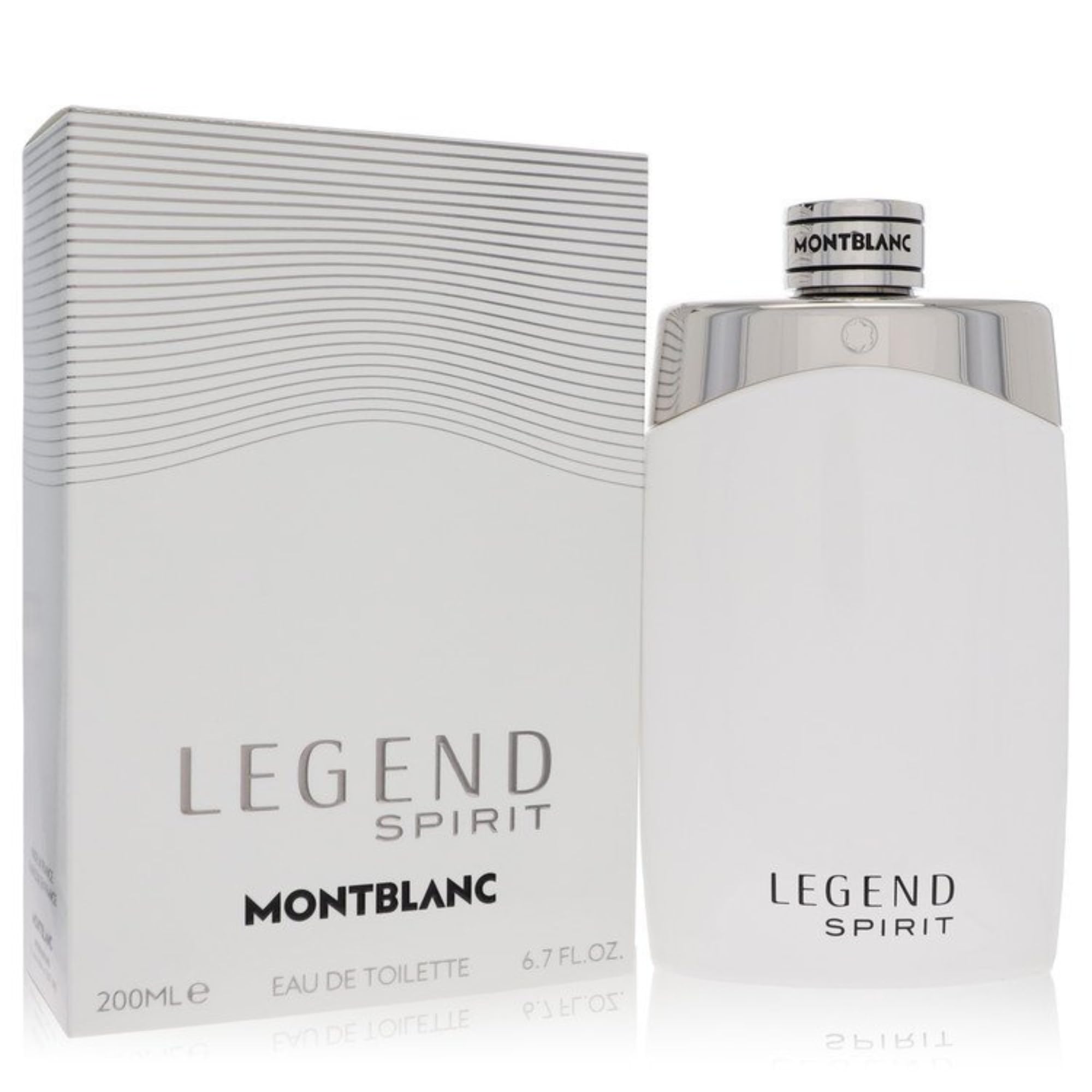 Montblanc Legend Spirit Eau de Toilette Cologne for Men - 6.7 oz / 200ml - Fresh & Woody Fragrance - Day & Night Wear - Perfect for Work, Date & Special Occasions