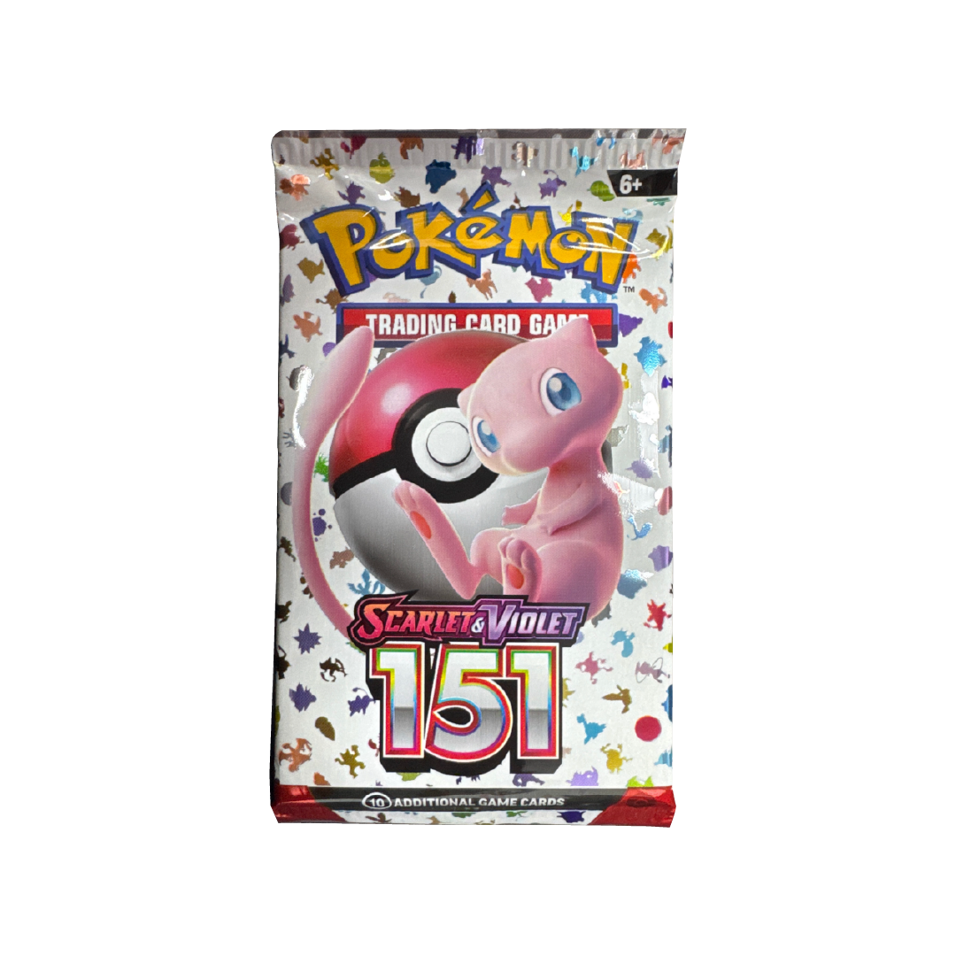 Pokémon TCG: Scarlet & Violet 151 Booster Pack - Collectible Trading Cards for Battles & Trading | Perfect for Game Nights & Tournaments