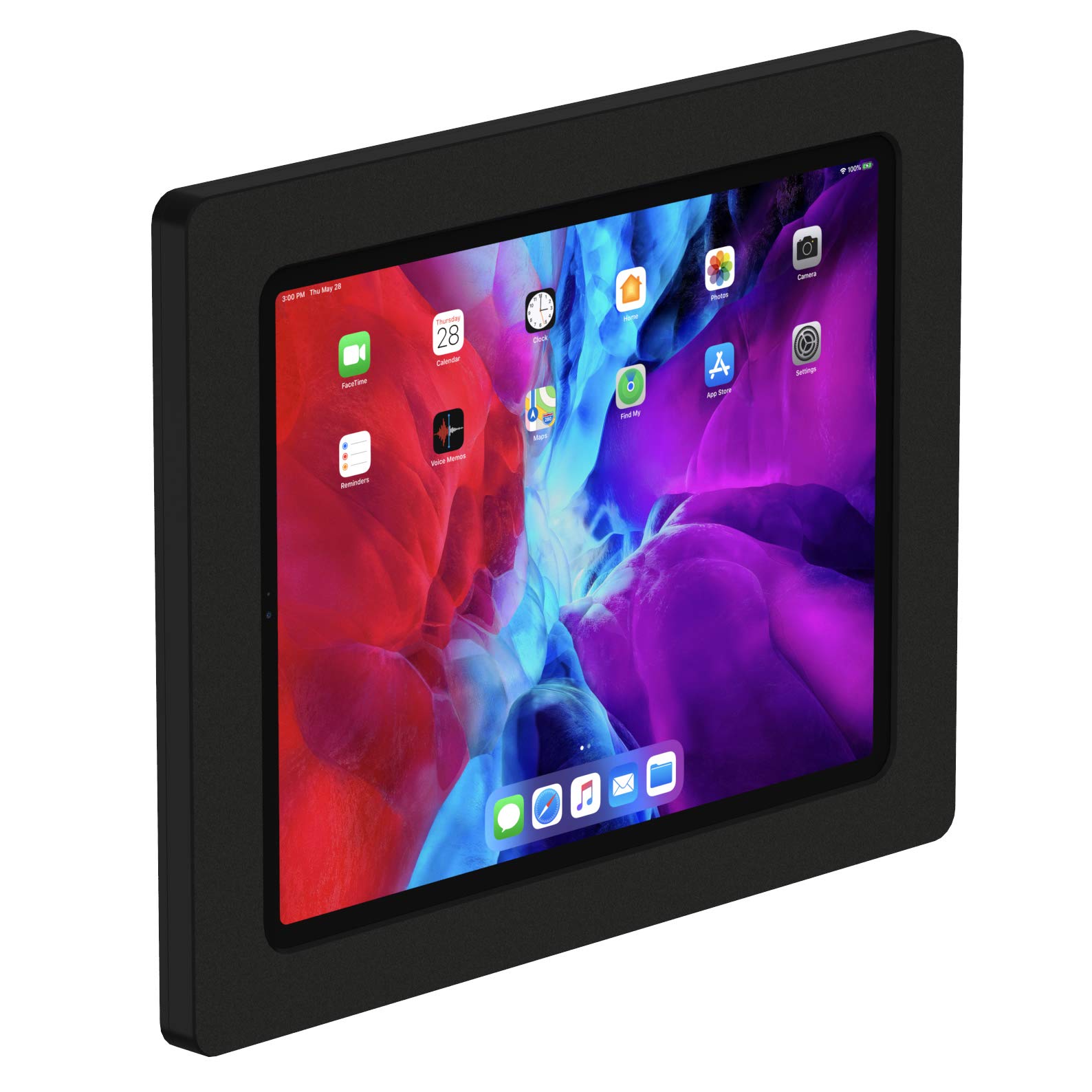 VidaMount Black Exposed Rear Camera VESA Mount Enclosure for iPad Air 13