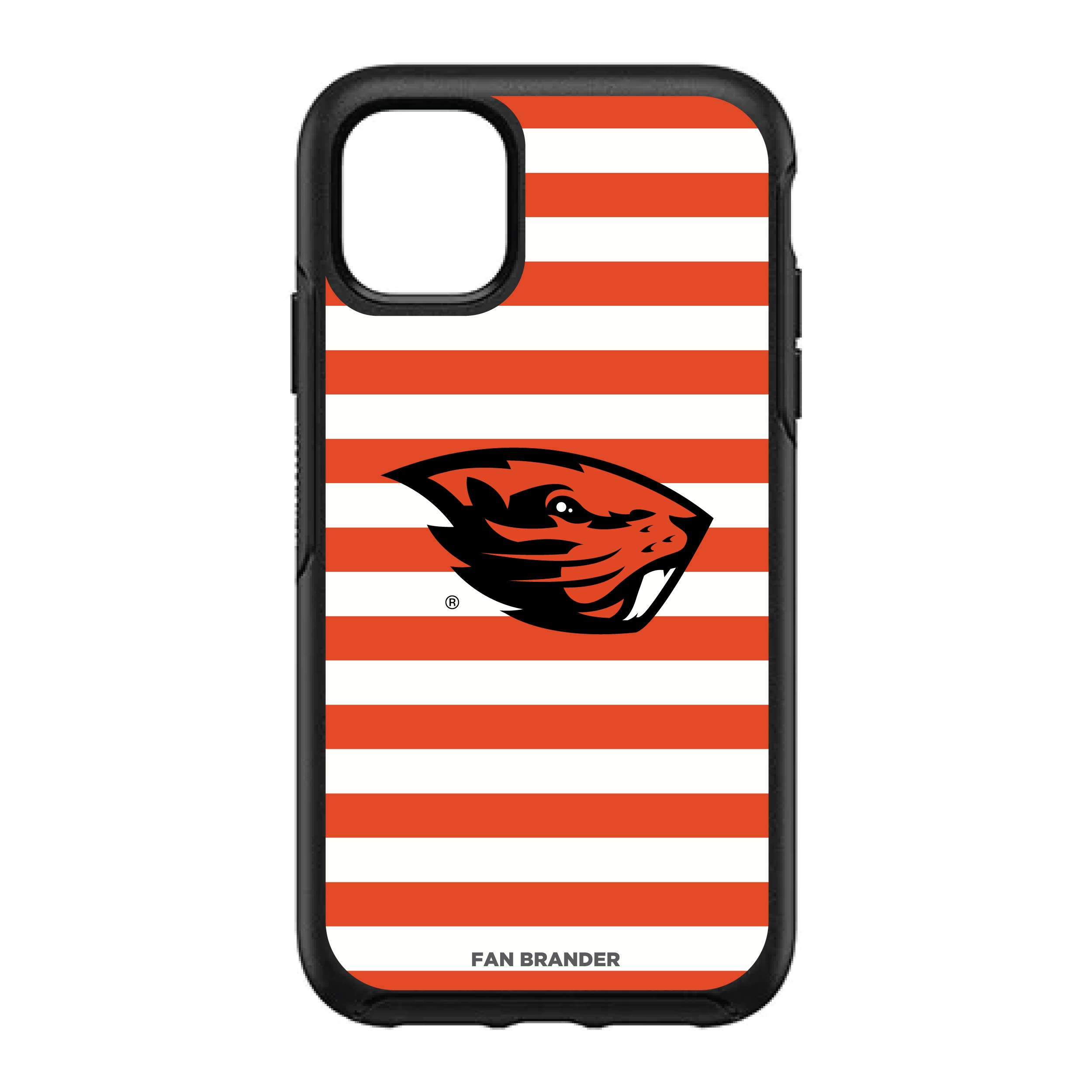 NCAA OtterBox Symmetry iPhone Case - Stripes Design for Sports Fans