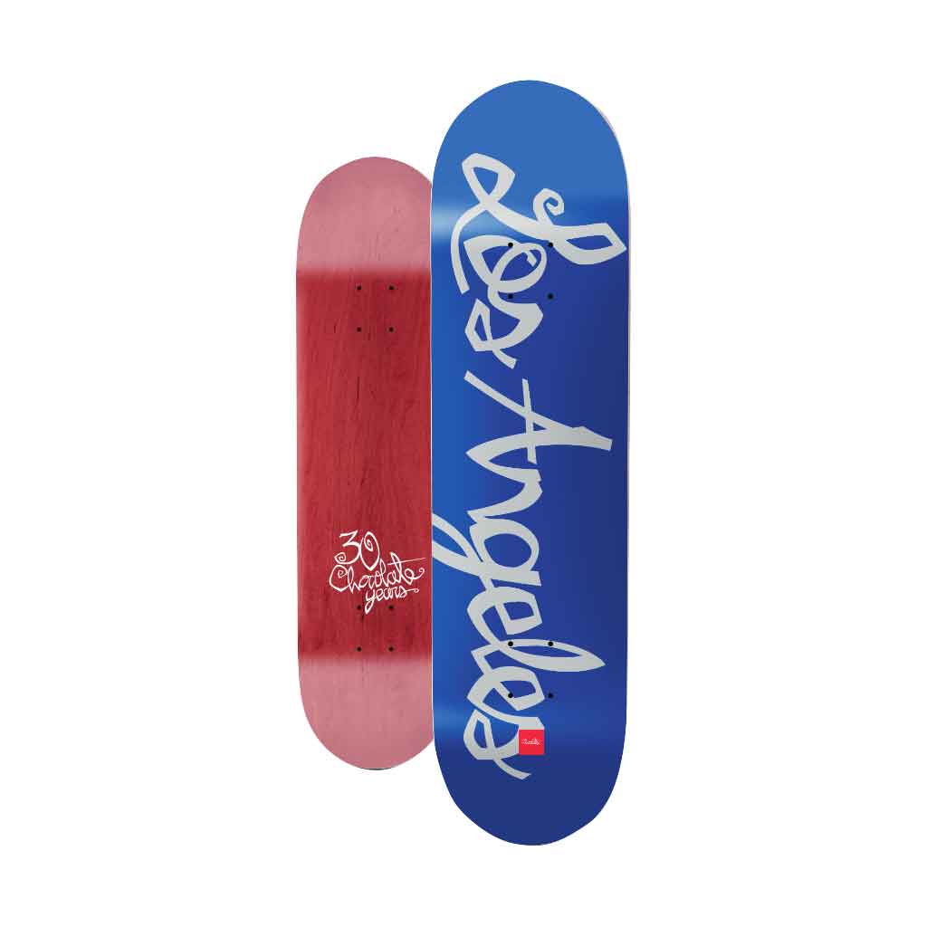 Chocolate Flip the Script Los Angeles Deck - LA Dodgers Skateboard for Collectors & Skaters | Perfect for Street Skating & Sports Memorabilia Display
