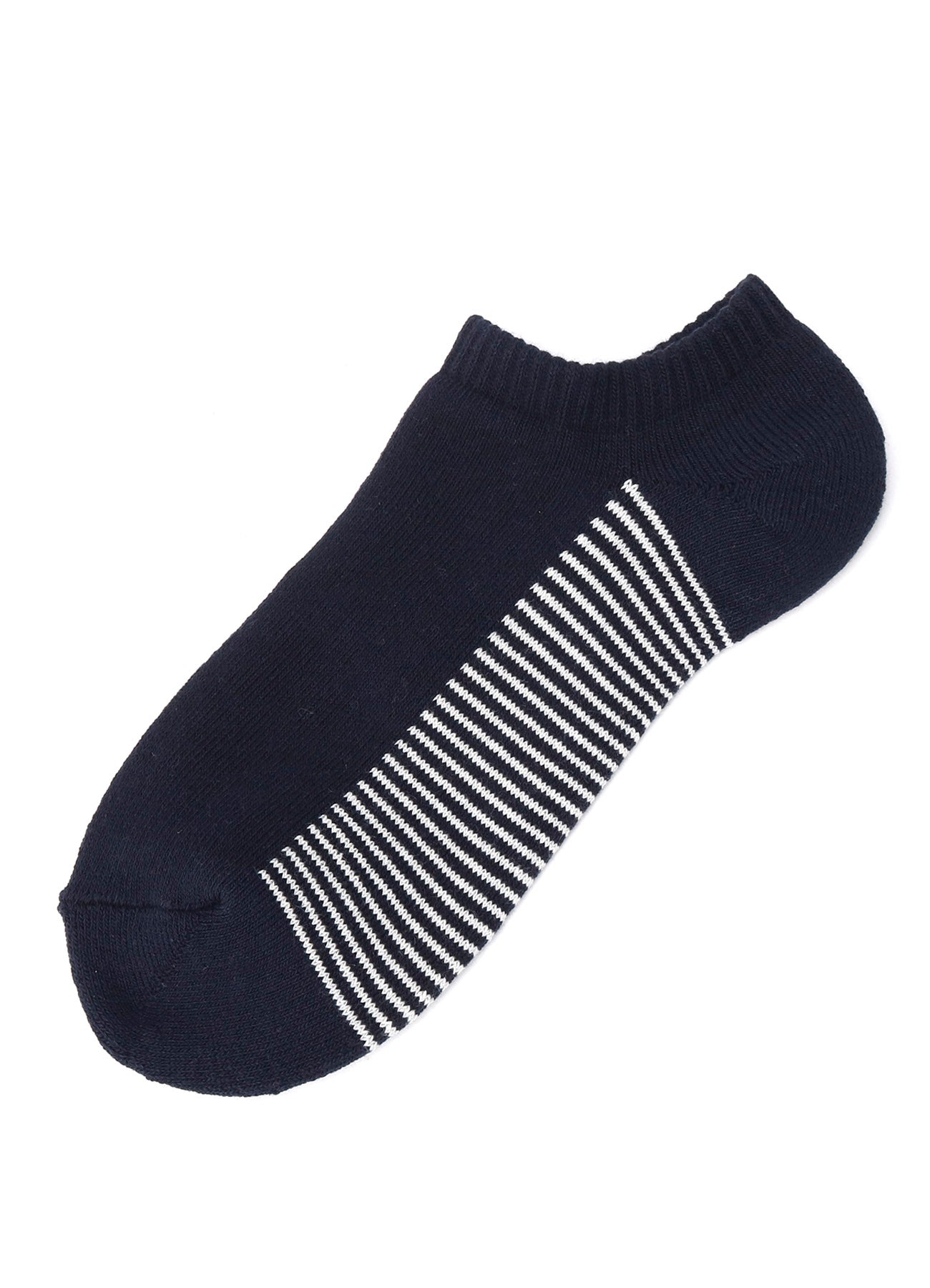 Men's Cotton/Spandex Pile Jersey Short Border Socks - Breathable & Comfortable for Casual Wear, Sports & Everyday Use