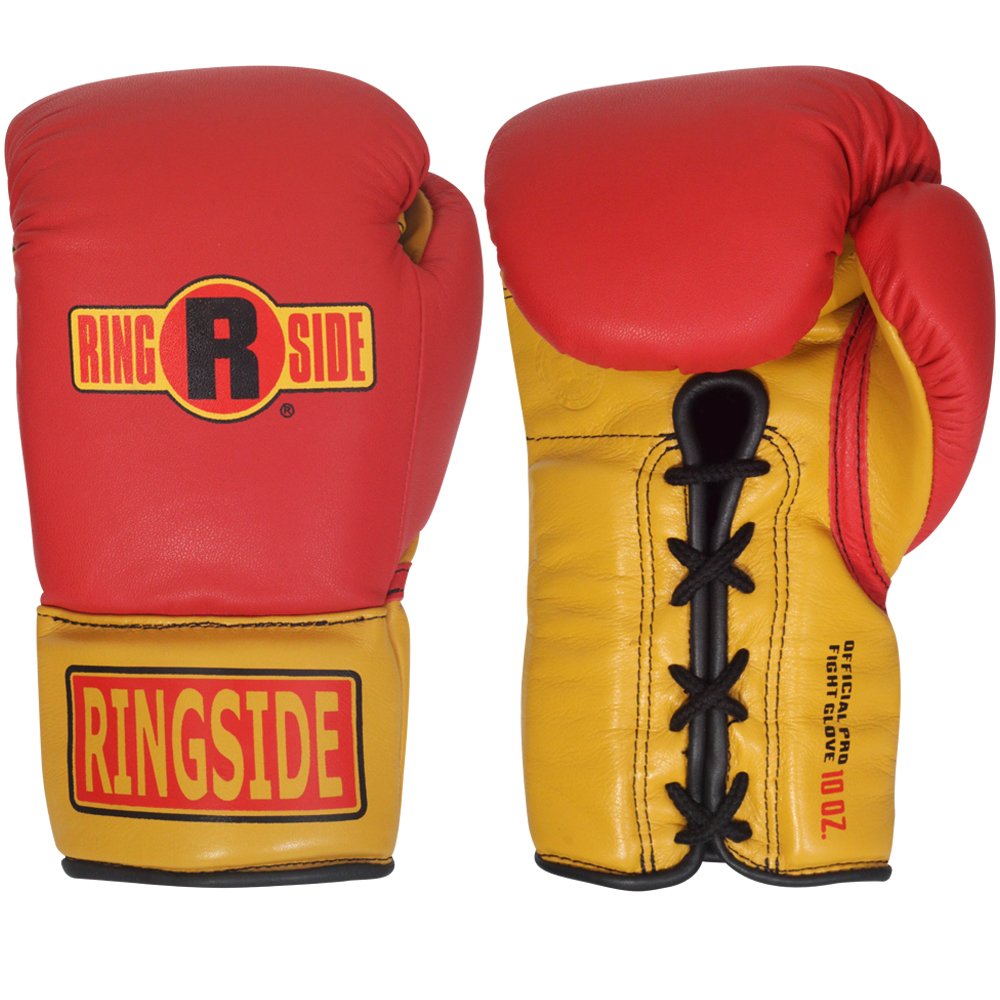 Ringside Ultimate Pro Fight Gloves - Premium Boxing Gloves for Training & Competition - Perfect for MMA, Muay Thai & Heavy Bag Workouts
