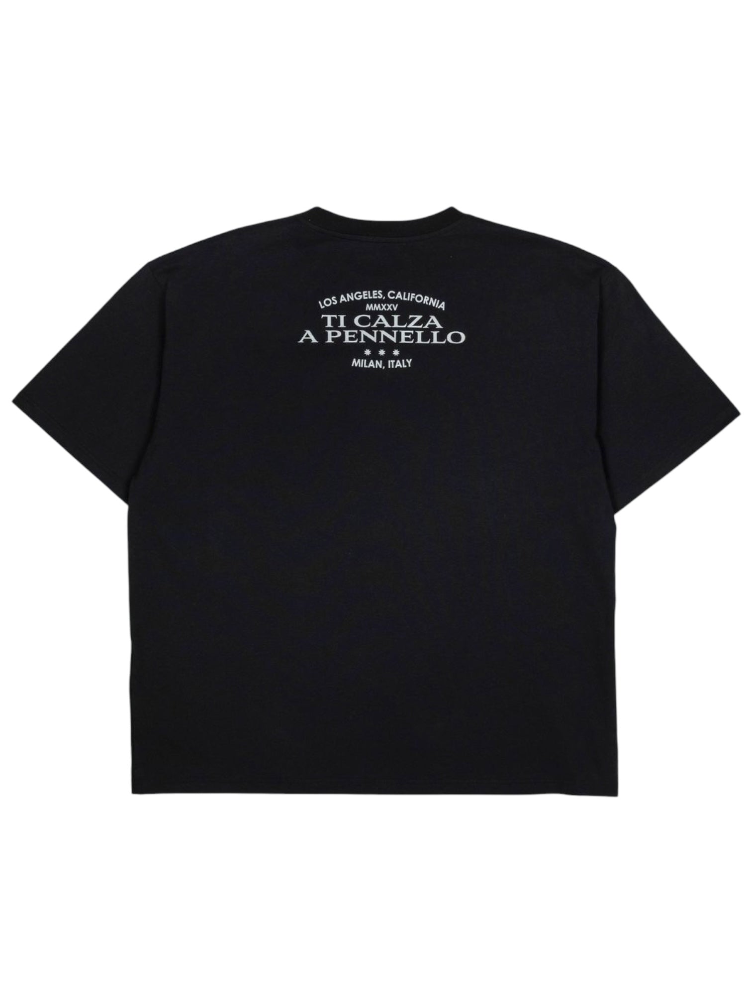 Alberto Graphic T-Shirt for Men - Black Cotton Crewneck Tee with Stylish Print | Casual Wear, Street Fashion, and Everyday Outfits