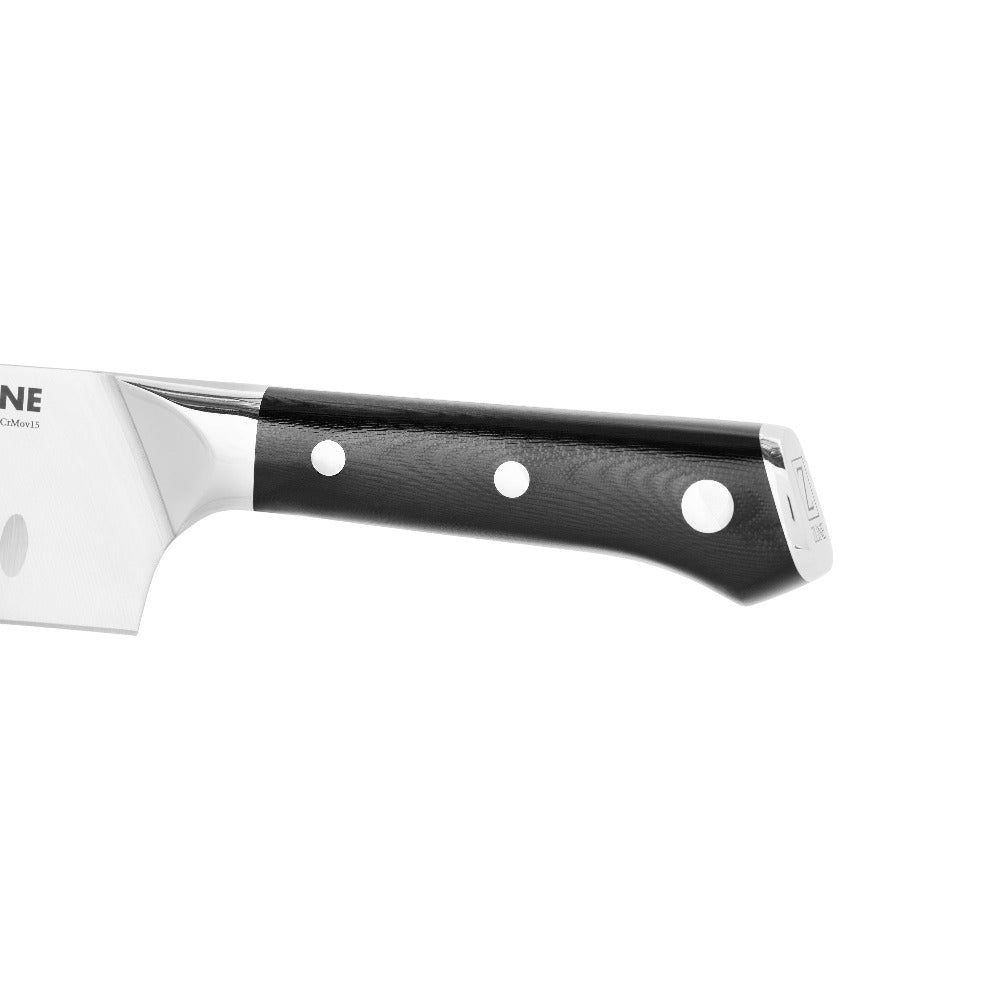 ZLINE 8-Inch Professional German Steel Chef Knife - High Carbon Stainless Steel Kitchen Knife for Precision Cutting, Slicing & Dicing - Perfect for Home Chefs & Professional Kitchens (KCKT GS)