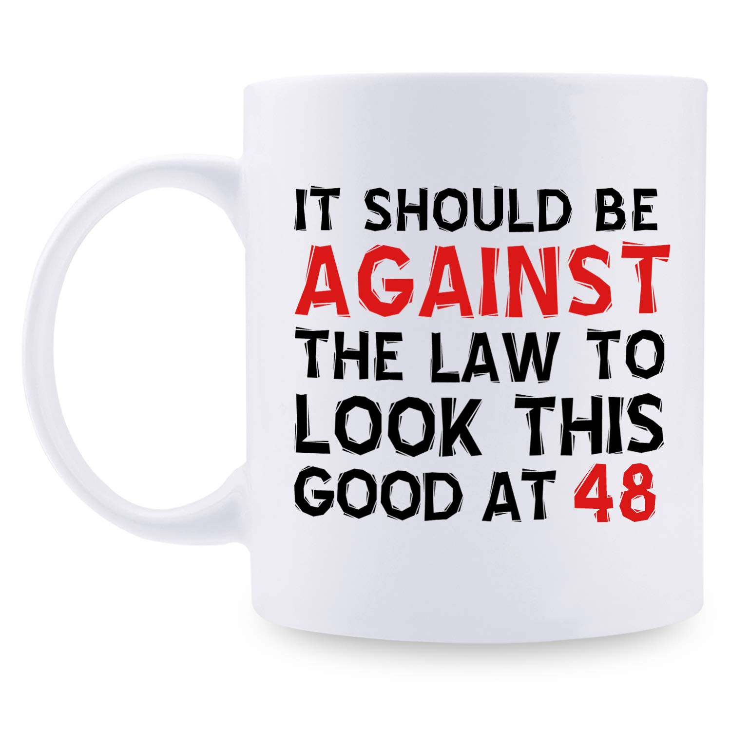 48th Birthday Gifts for Women 1974 - 11oz Coffee Mug for Mom, Wife, Sister - Perfect for Home & Office Use